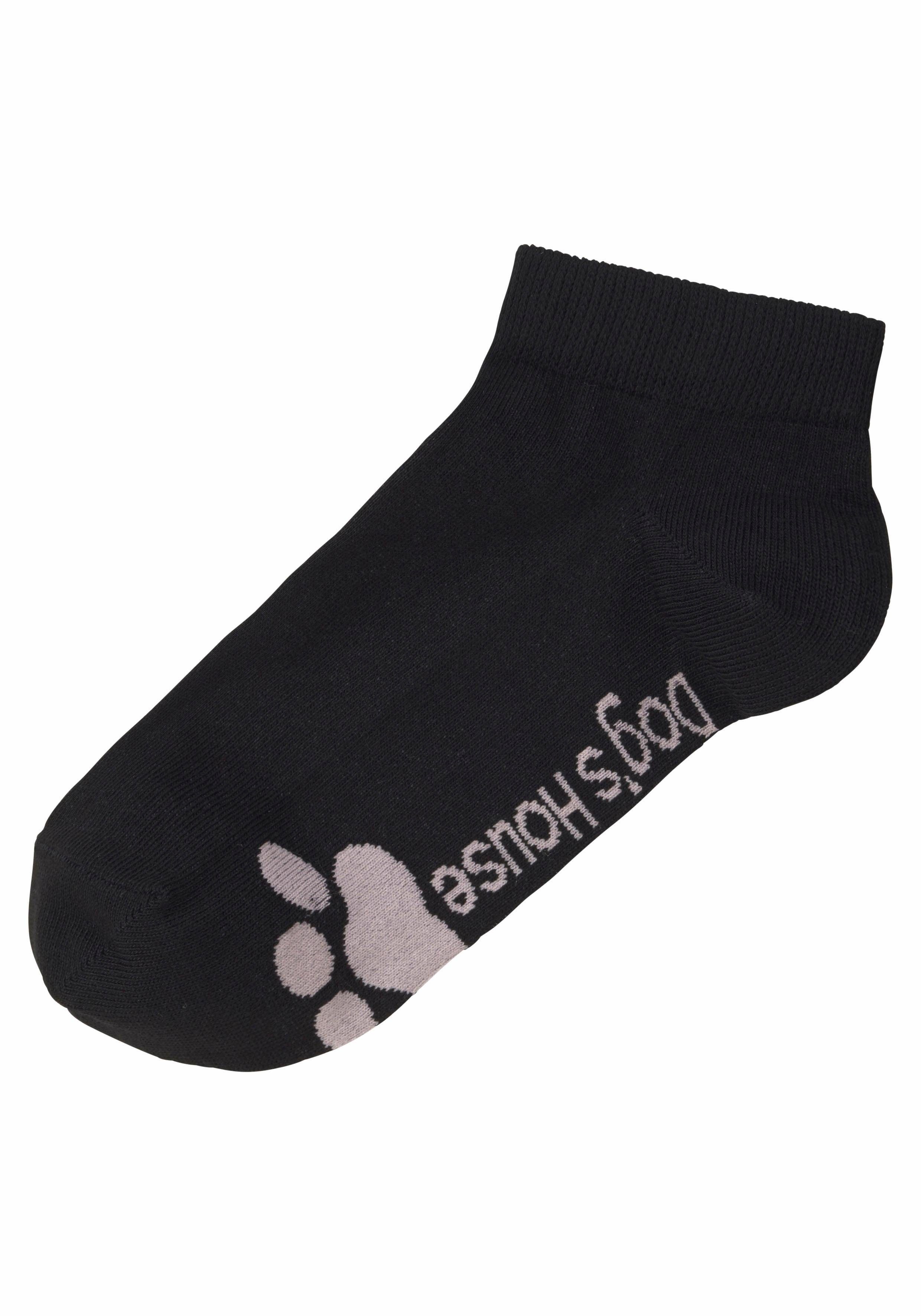 Arizona Sneakersokken met leuk potendesign onder de zool (set, 5 paar)