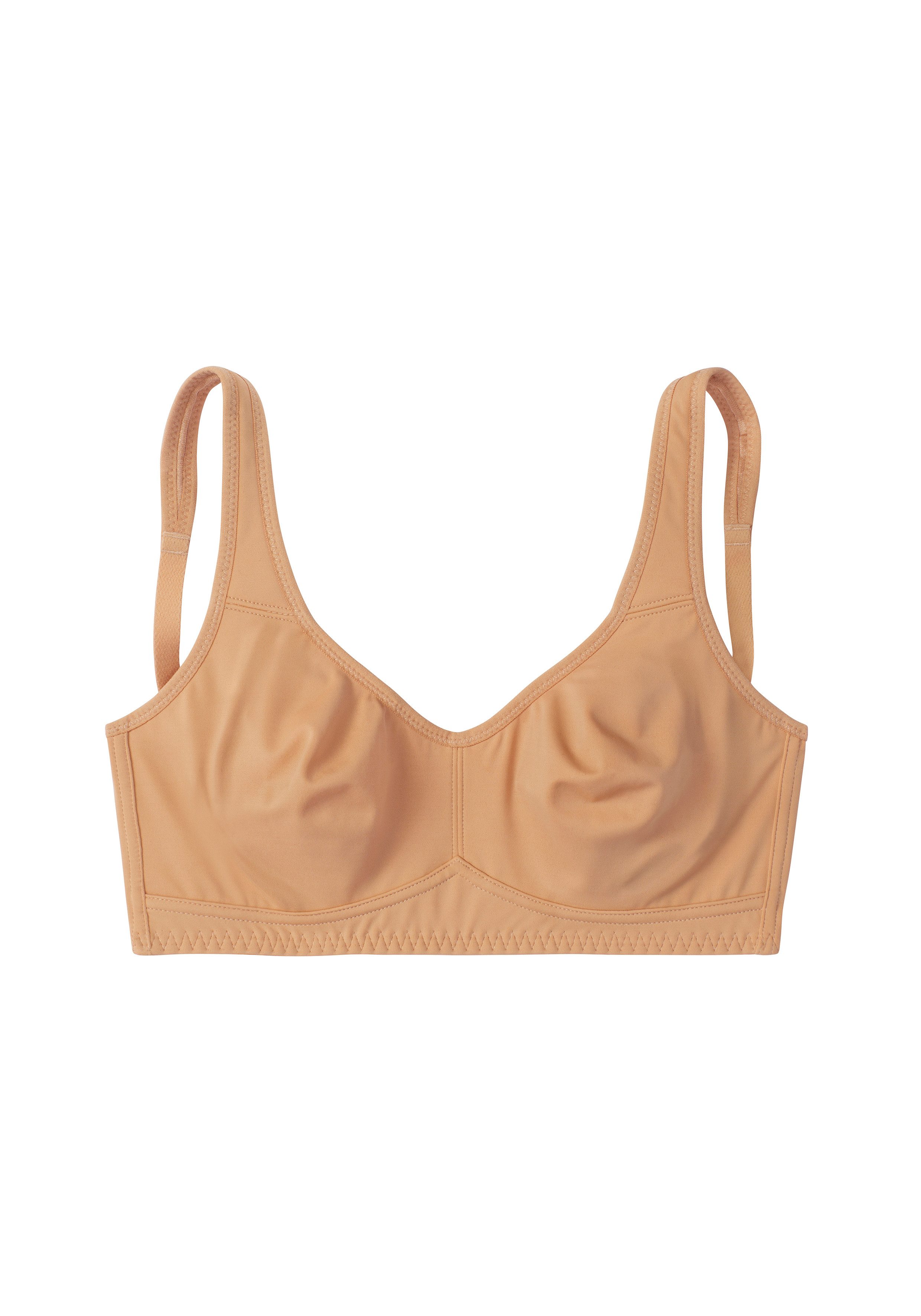 Nuance T-shirt-bh zonder beugels met naadloos voorgevormde cups