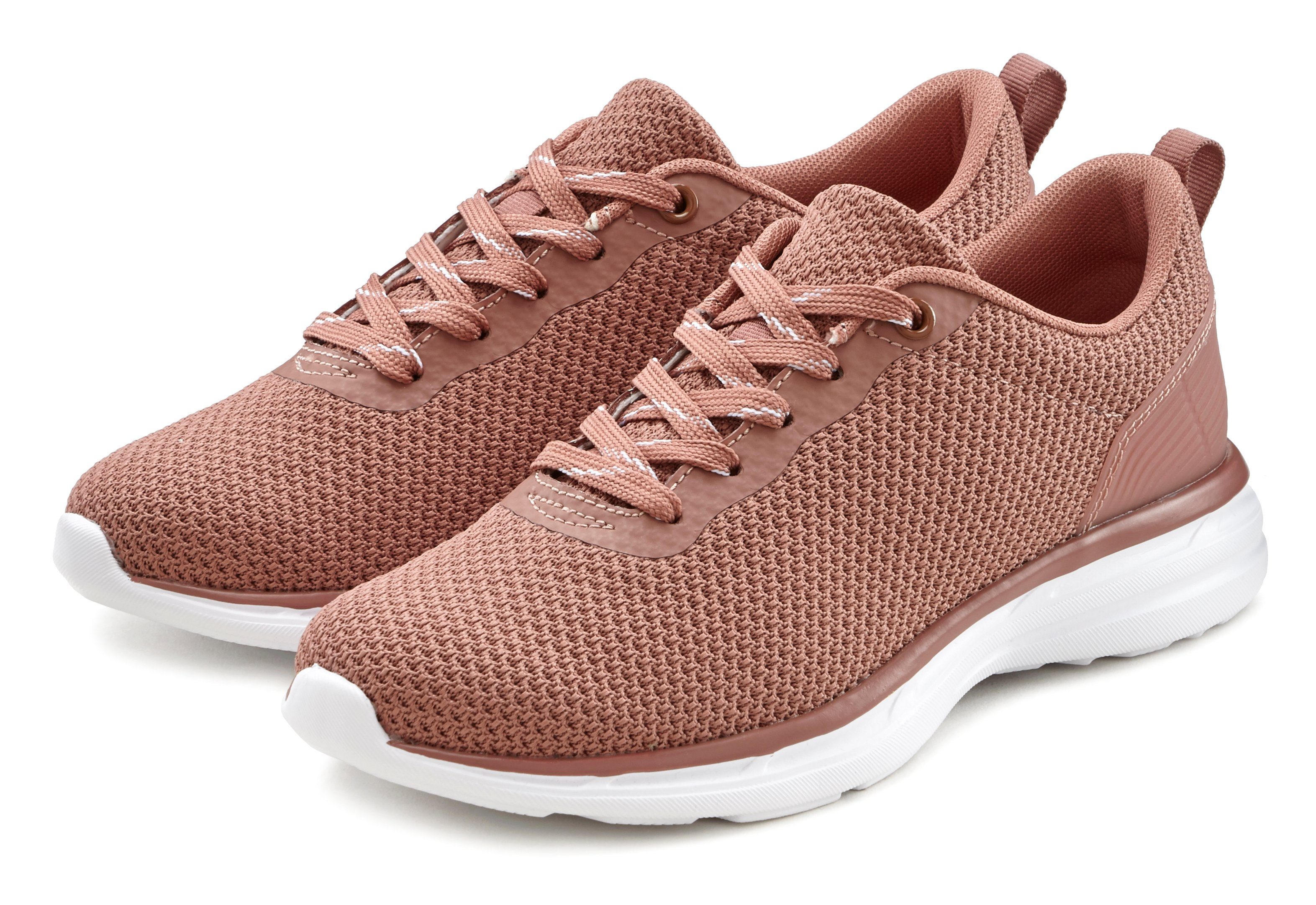 Lascana Sneakers Veterschoen, lage schoen, vrijetijdsschoen ultralicht VEGAN