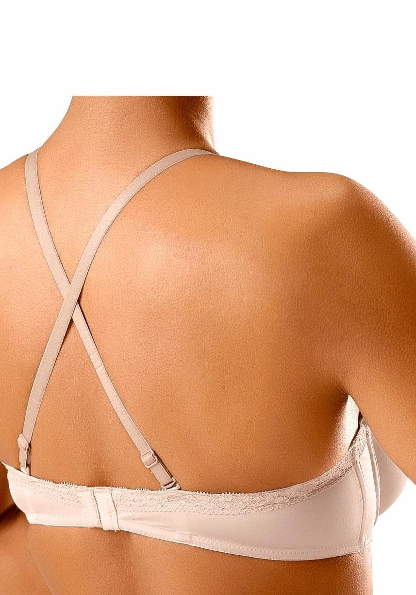 s.Oliver RED LABEL Beachwear Bh met steuncups Everyday Fashion met beugel en afneembare bandjes