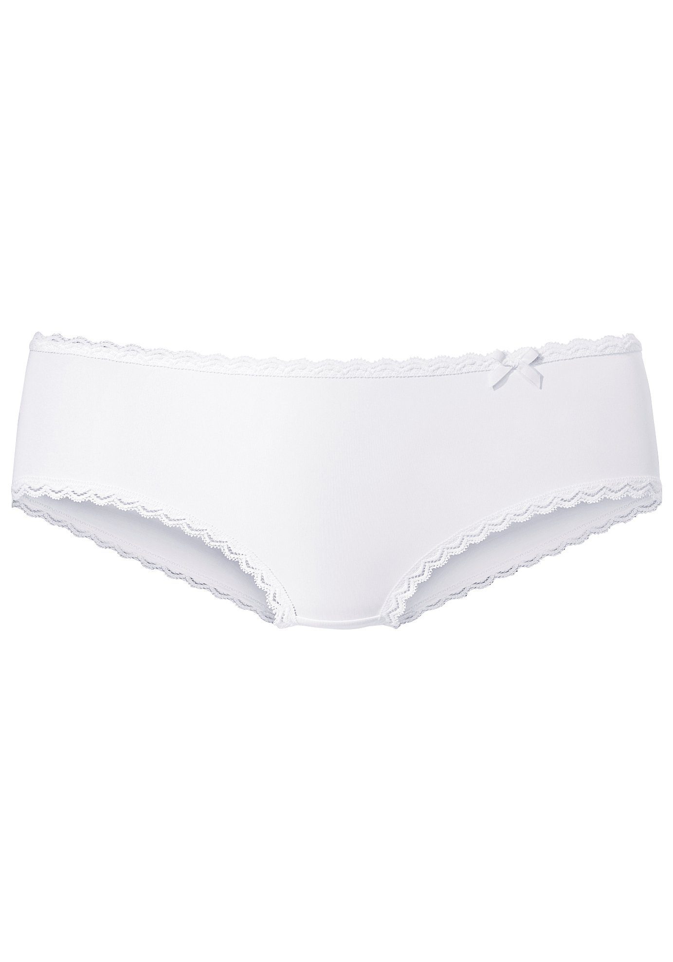 s.Oliver RED LABEL Beachwear Hipster Camille met fijne kanten rand