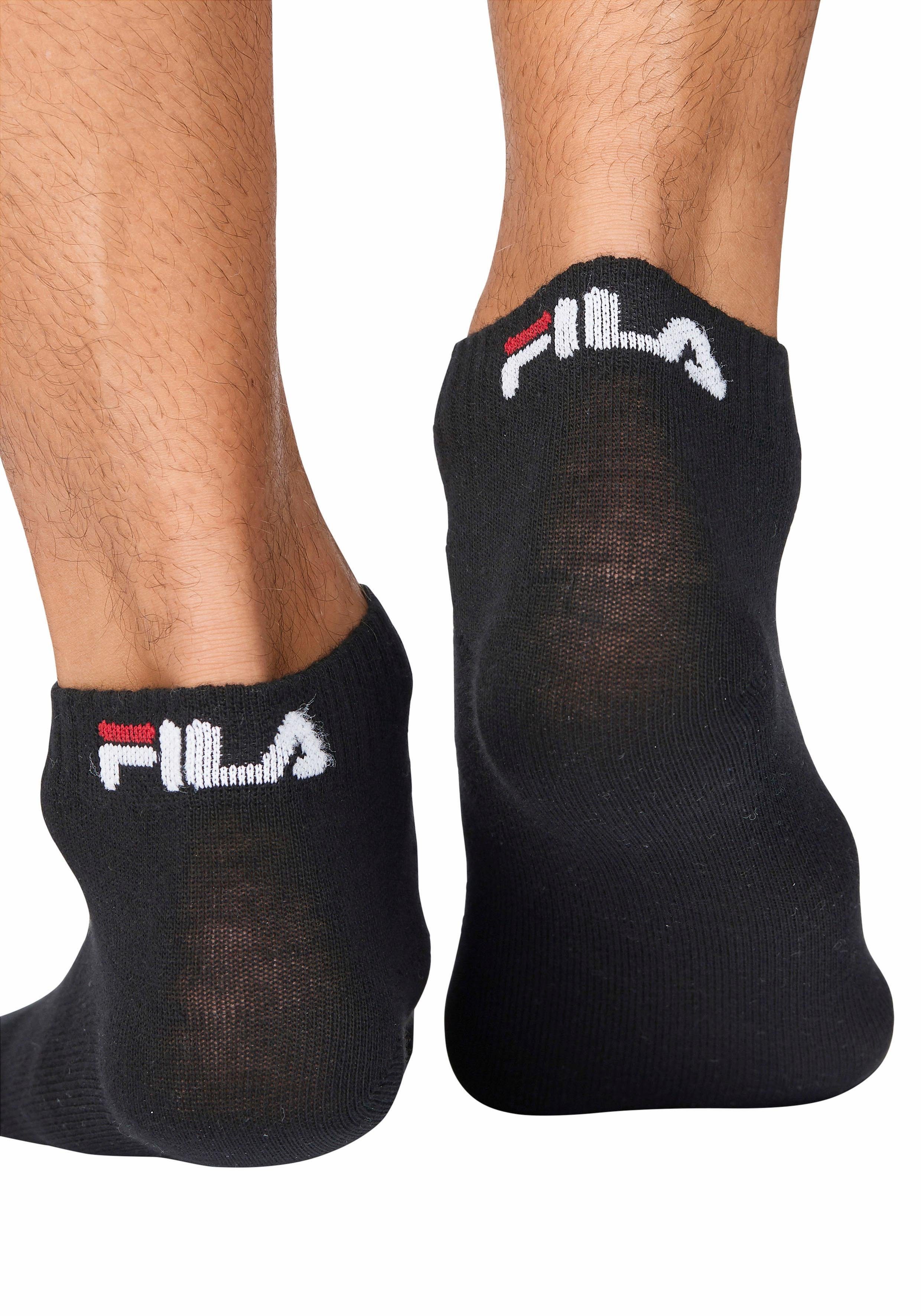 Fila Korte sokken met geborduurd logo (3 paar, Set van 3)