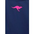 kangaroos badpak met racerback blauw
