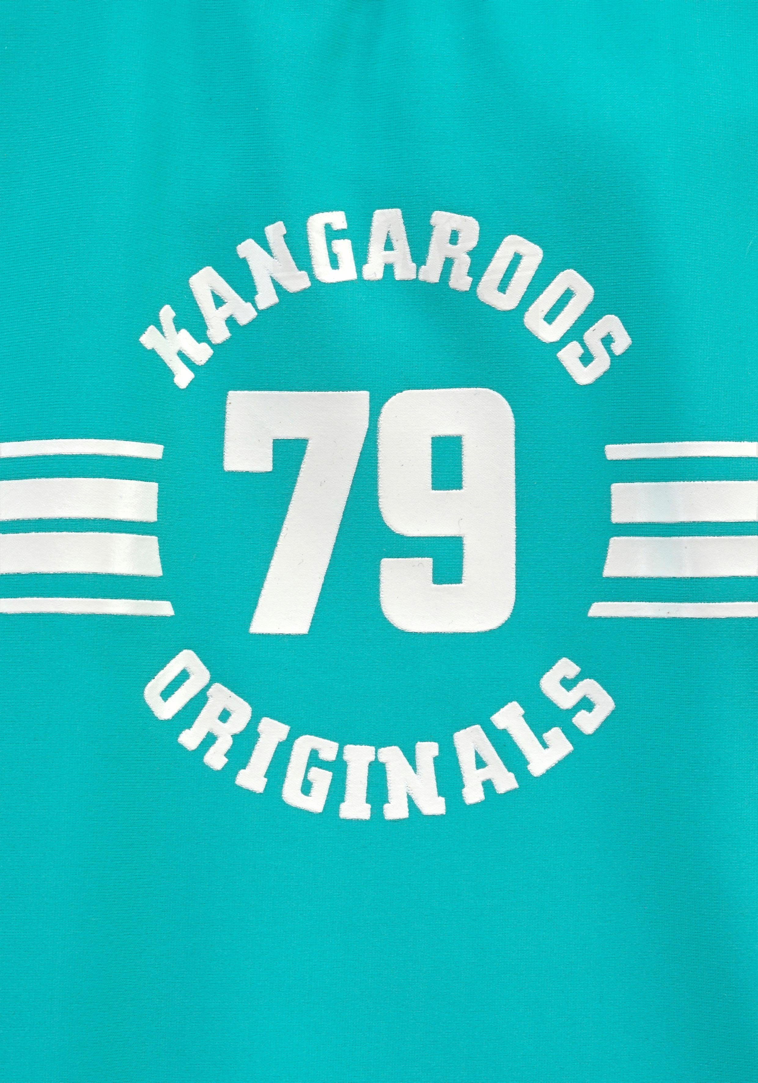 KangaROOS Badpak Sporty met sportieve frontprint badpakken maat 170/176 blauw