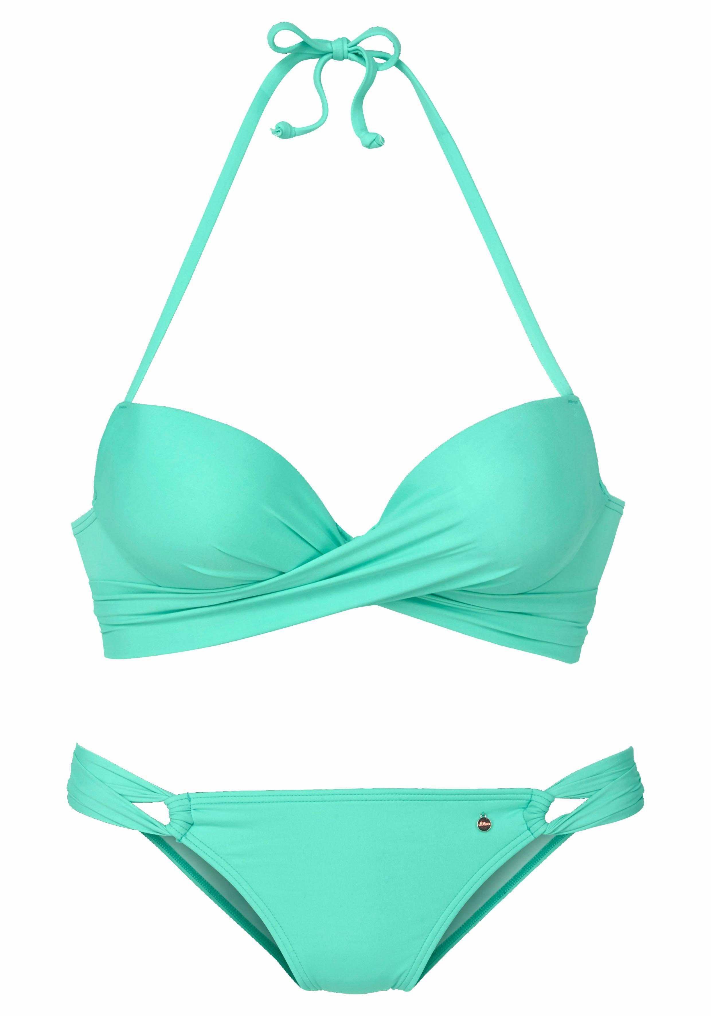s.Oliver RED LABEL Beachwear Push-upbikini met extra strikbandjes