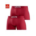 levi's boxershort met elastische weefband (2 stuks) rood