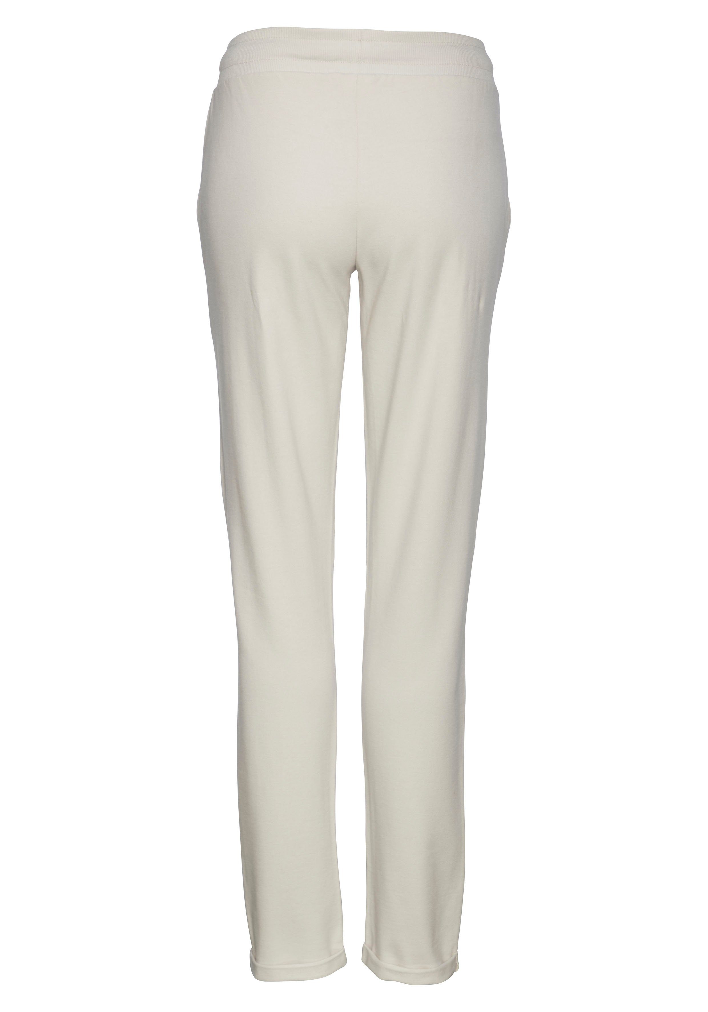 Lascana Sweatbroek met zijzakken, loungepak