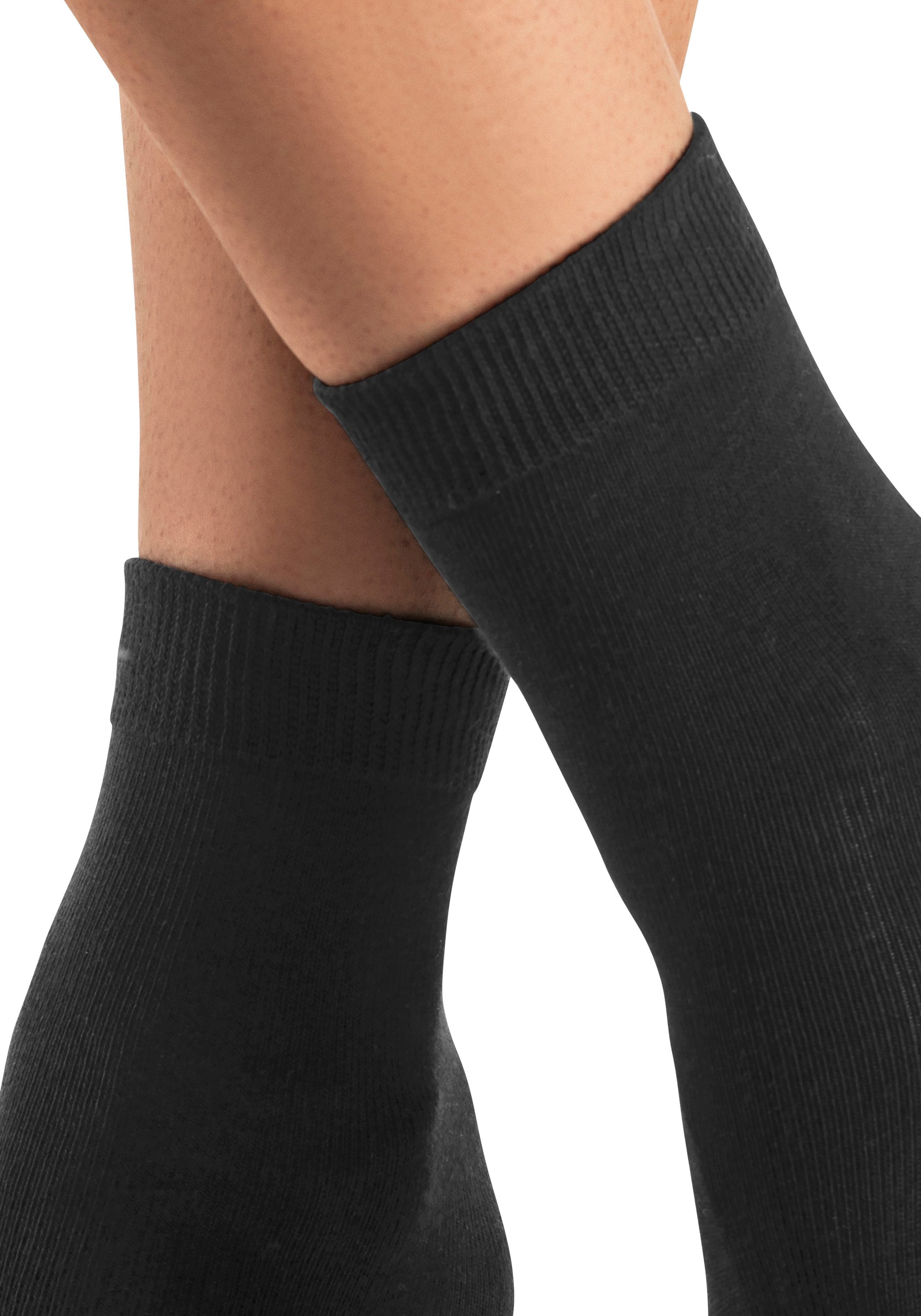 Lascana Basic sokken in kleurrijke mêleekleuren (set, 7 paar)
