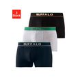 buffalo boxershort weefband in collegedesign (3 stuks) grijs