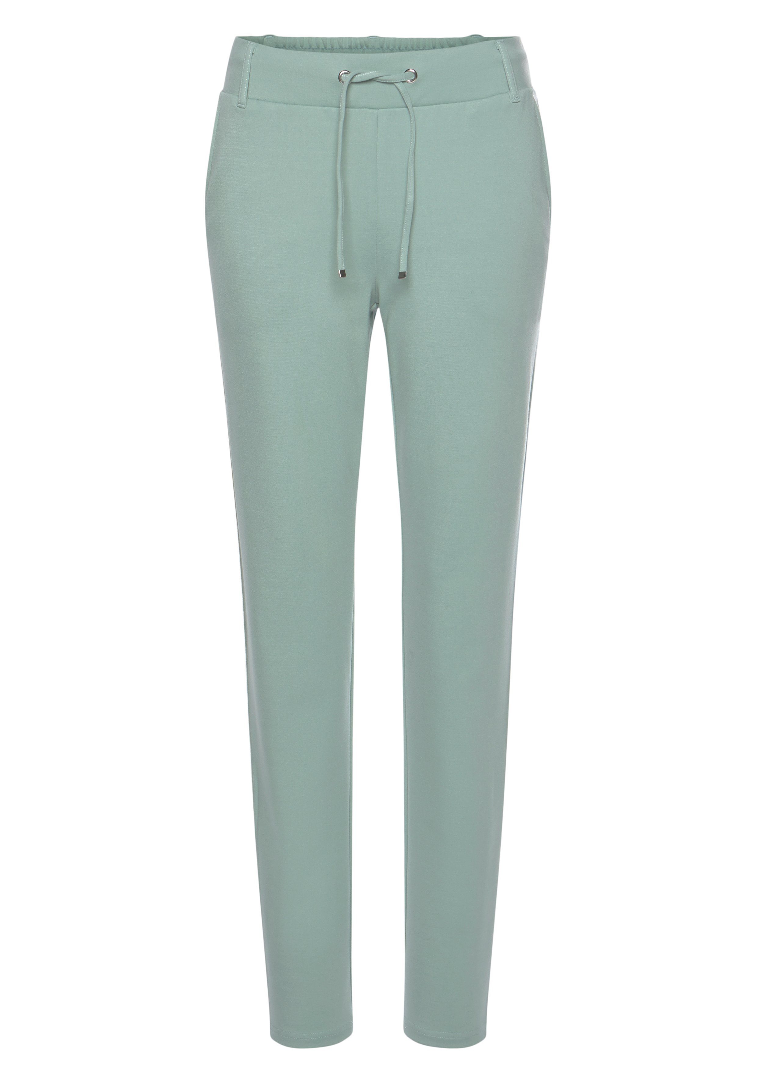 Lascana Jogpants met sportieve zijstrepen, loungewear