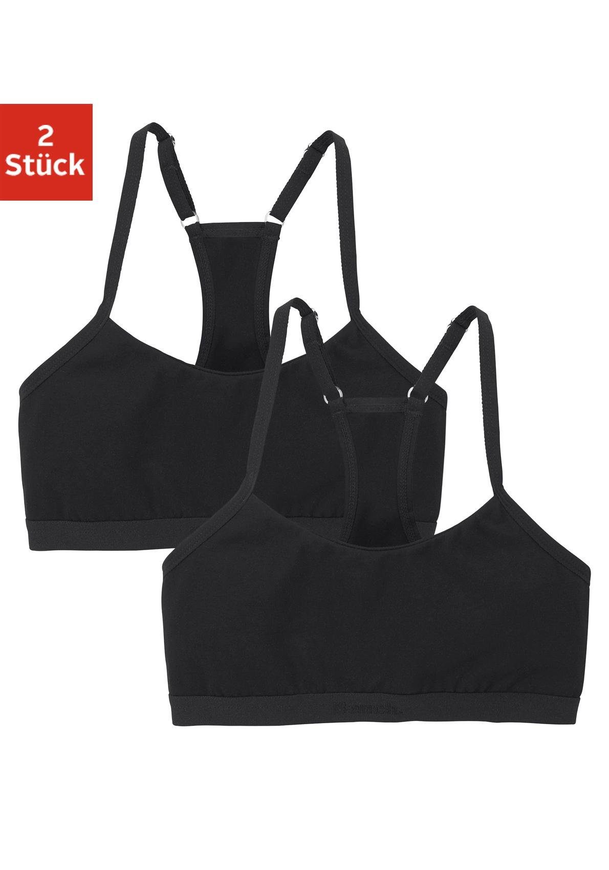 Bench. Bustier Meisjes - met sportieve racerback en verstelbare bandjes (set)