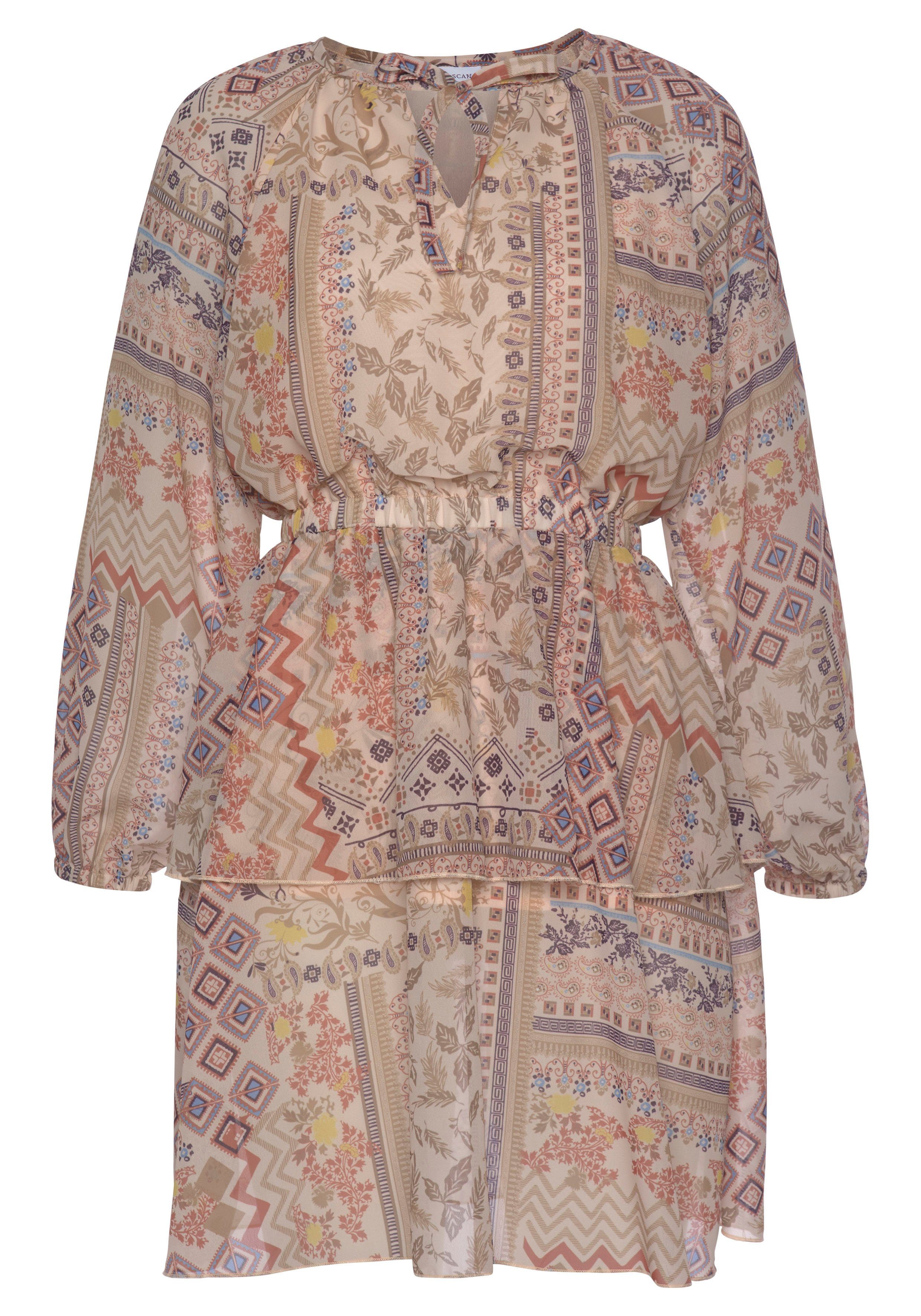 Lascana Chiffon jurk met volant