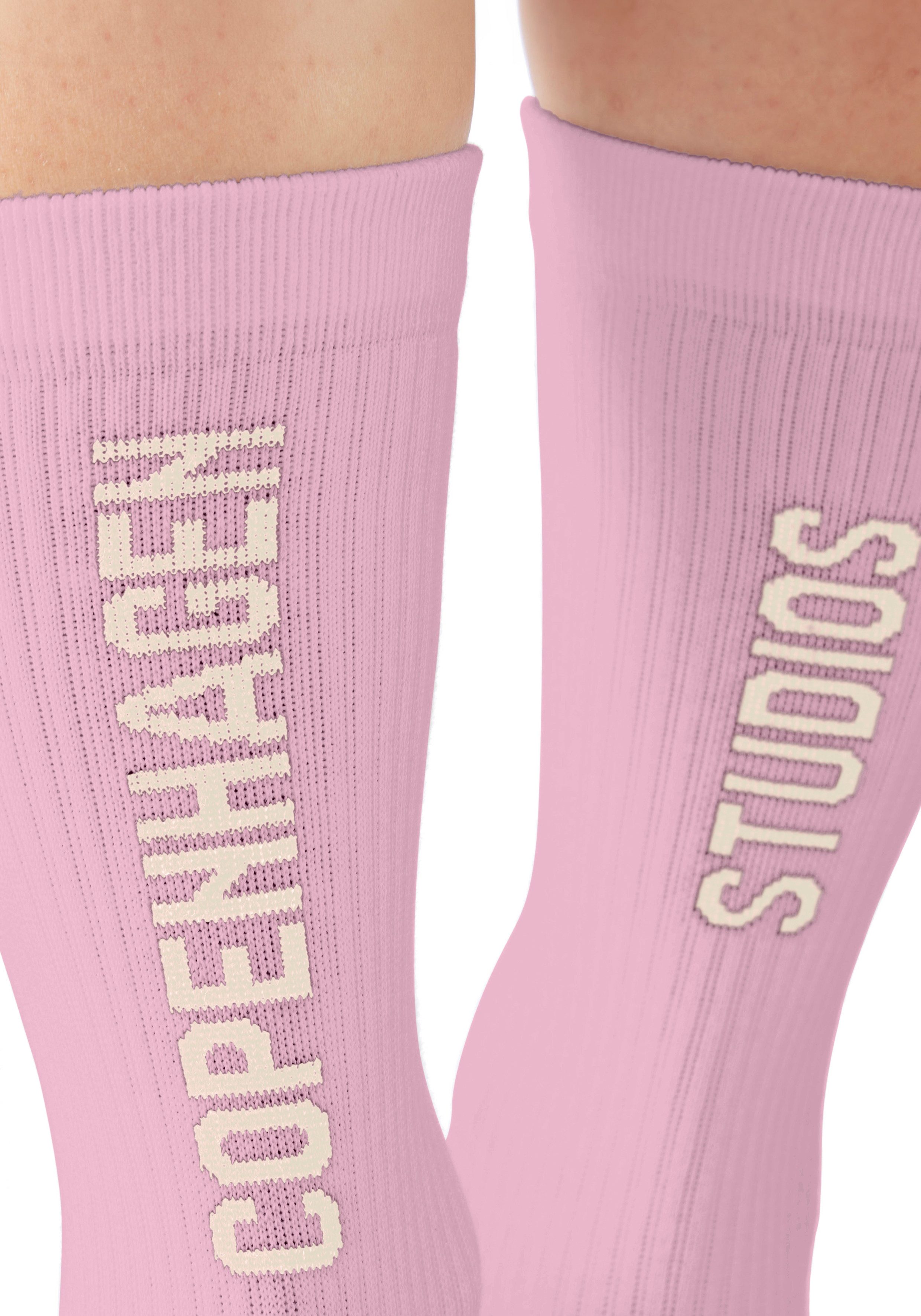 Copenhagen Studios Tennissokken met grote letters (set, 3 paar)