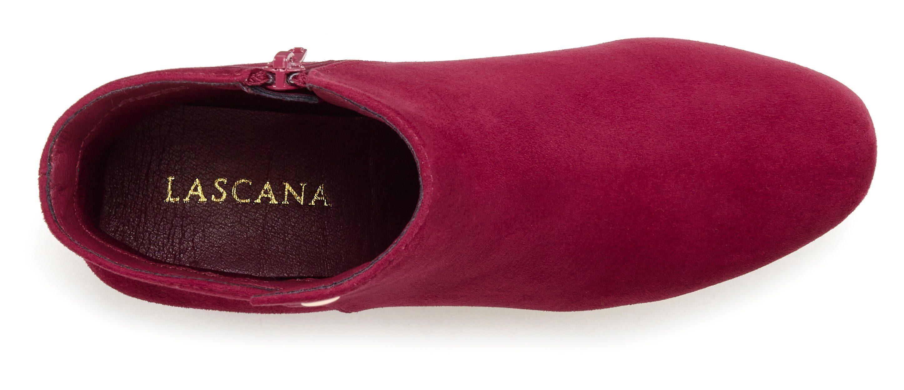 Lascana Laarsjes met comfortabele blokhak, enkellaarsjes, laarzen vegan