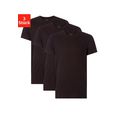 calvin klein t-shirt uni (set van 3) zwart