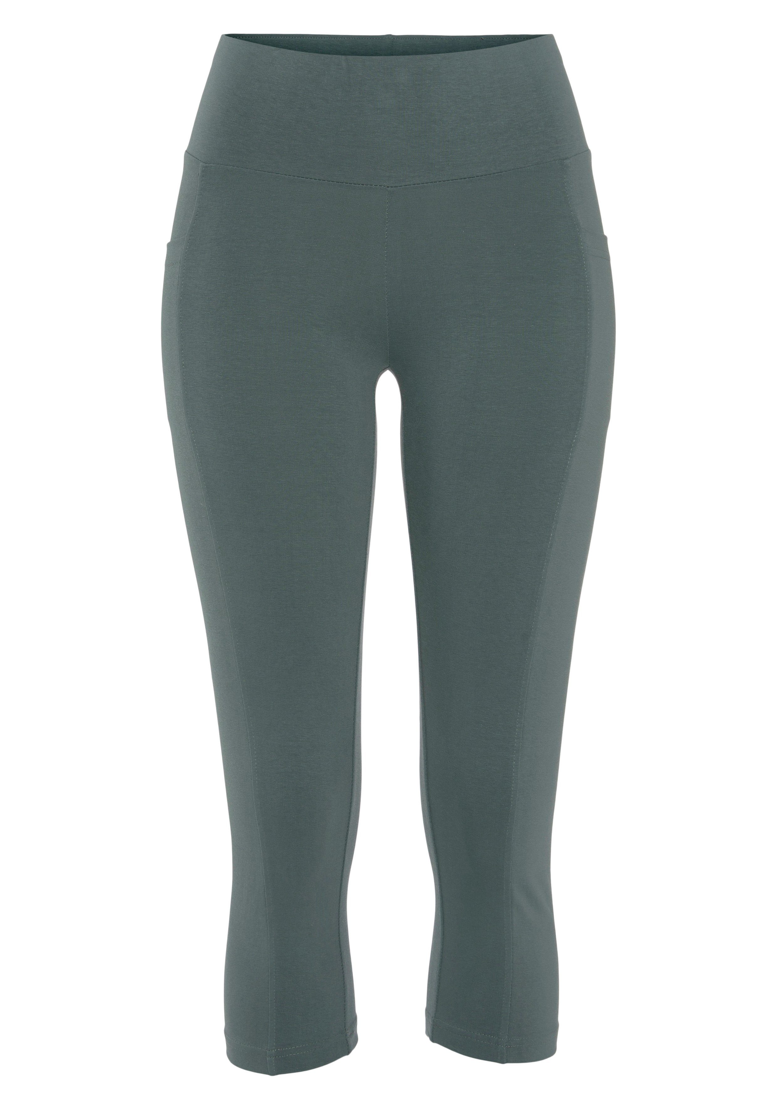Vivance Caprilegging met 2 telefoontasjes