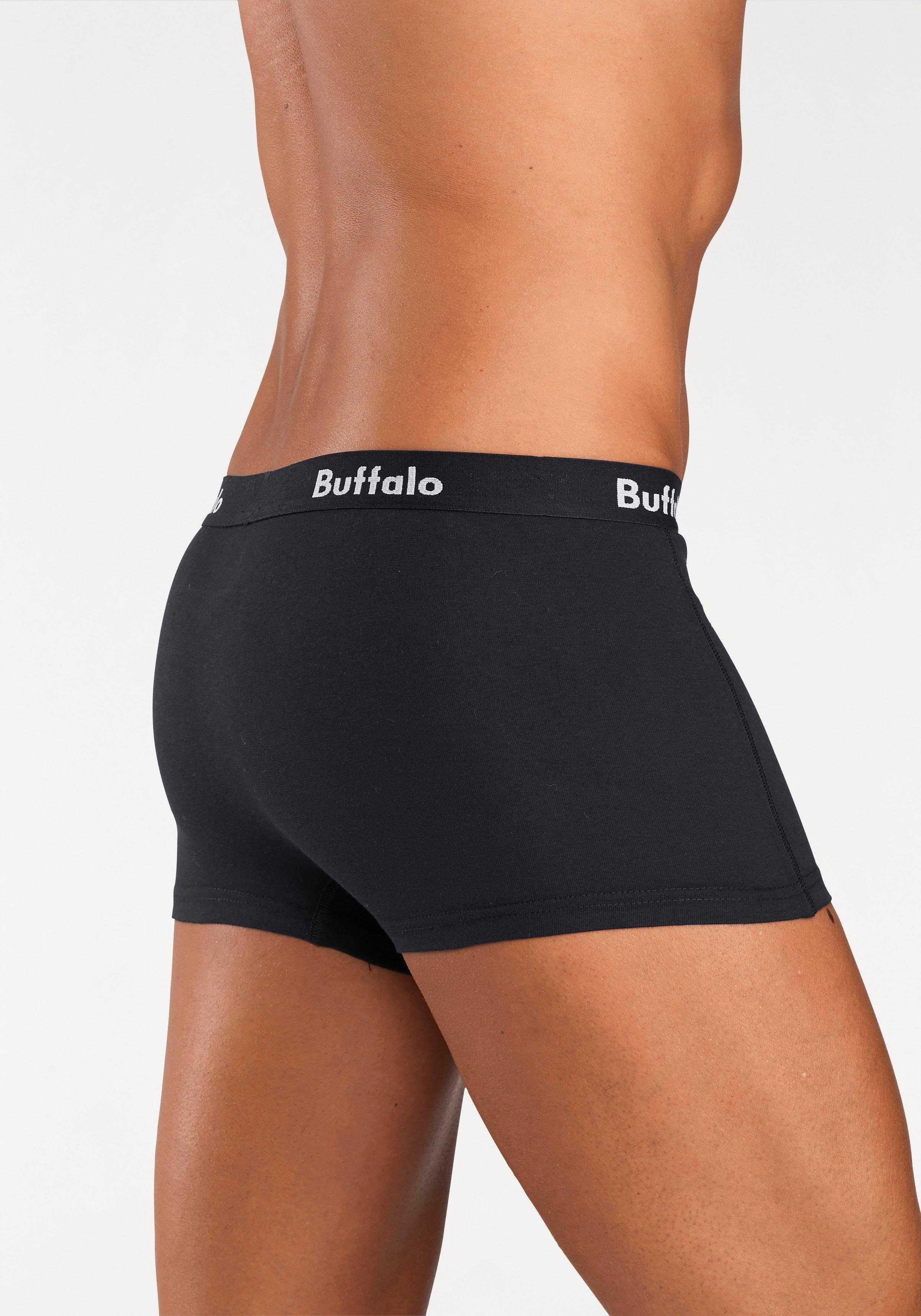 Buffalo Hipster strak zittende boxershorts van katoenmix (set, 3 stuks)