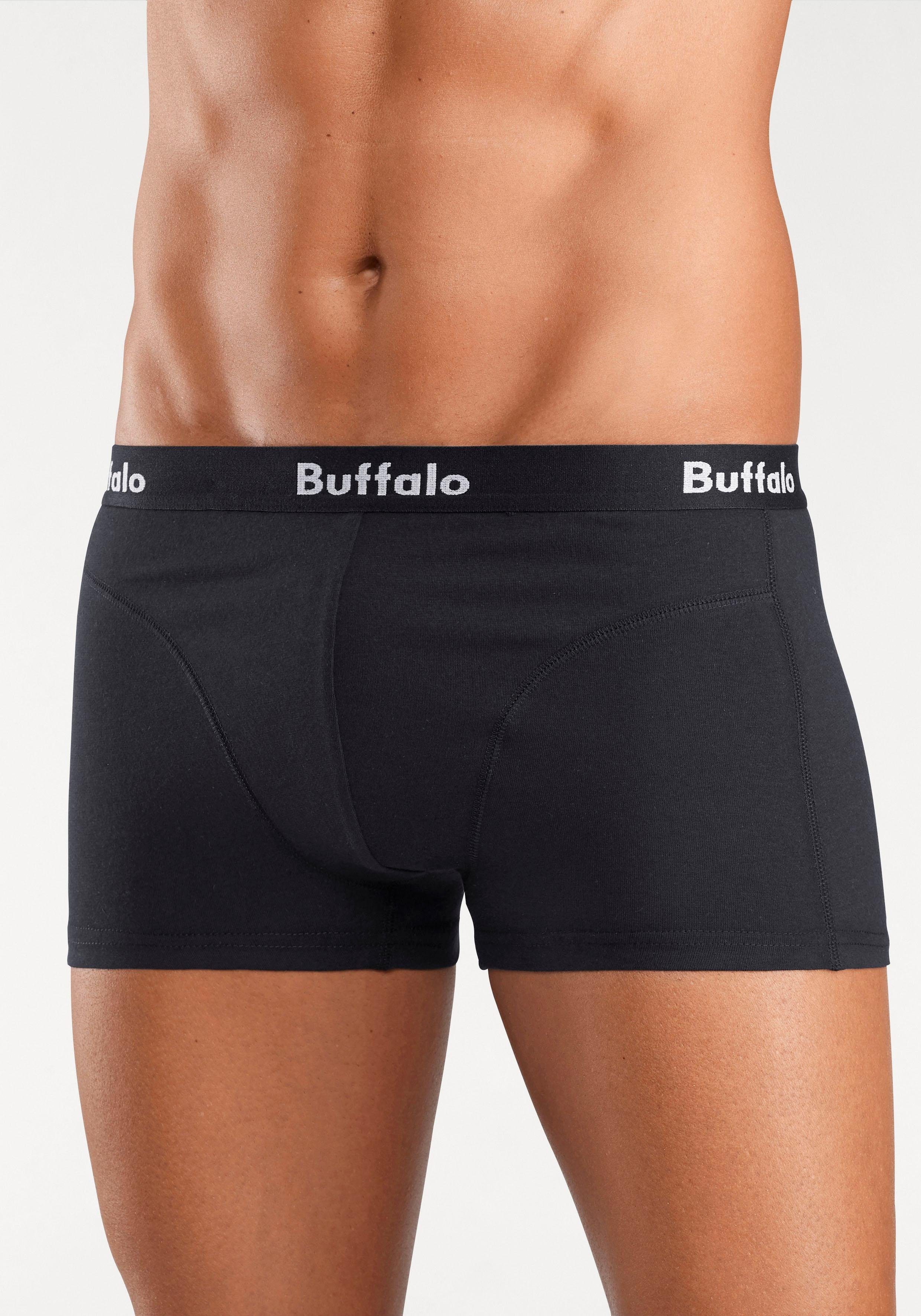 Buffalo Hipster strak zittende boxershorts van katoenmix (set, 3 stuks)