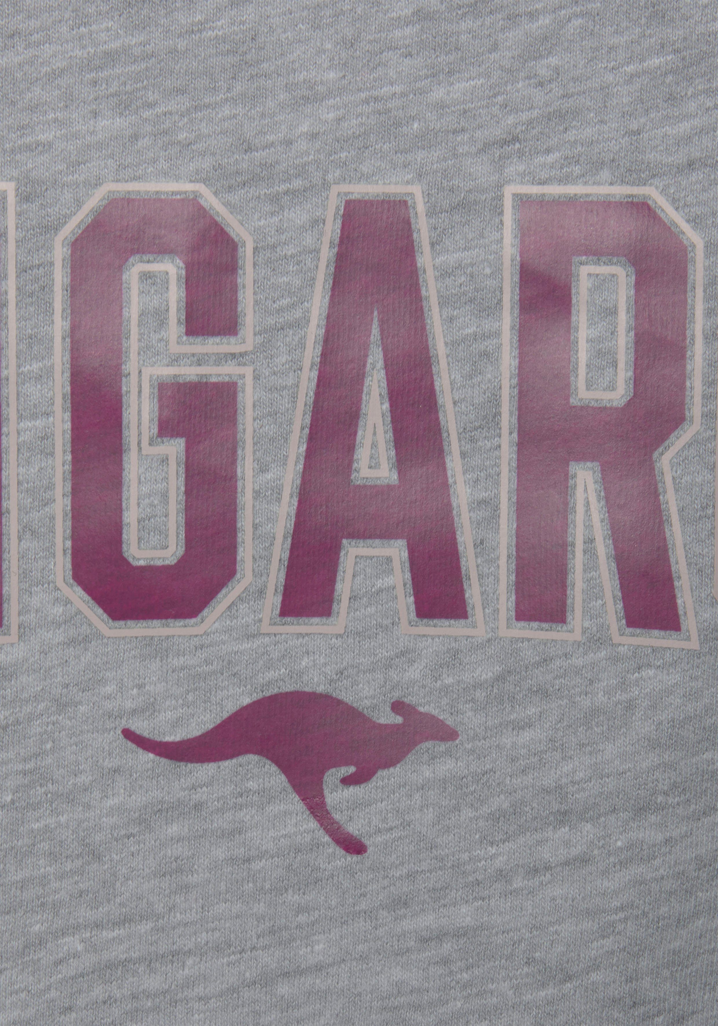 KangaROOS Shortama met contrastkleurige raglanmouwen (2-delig, 1 stuk)