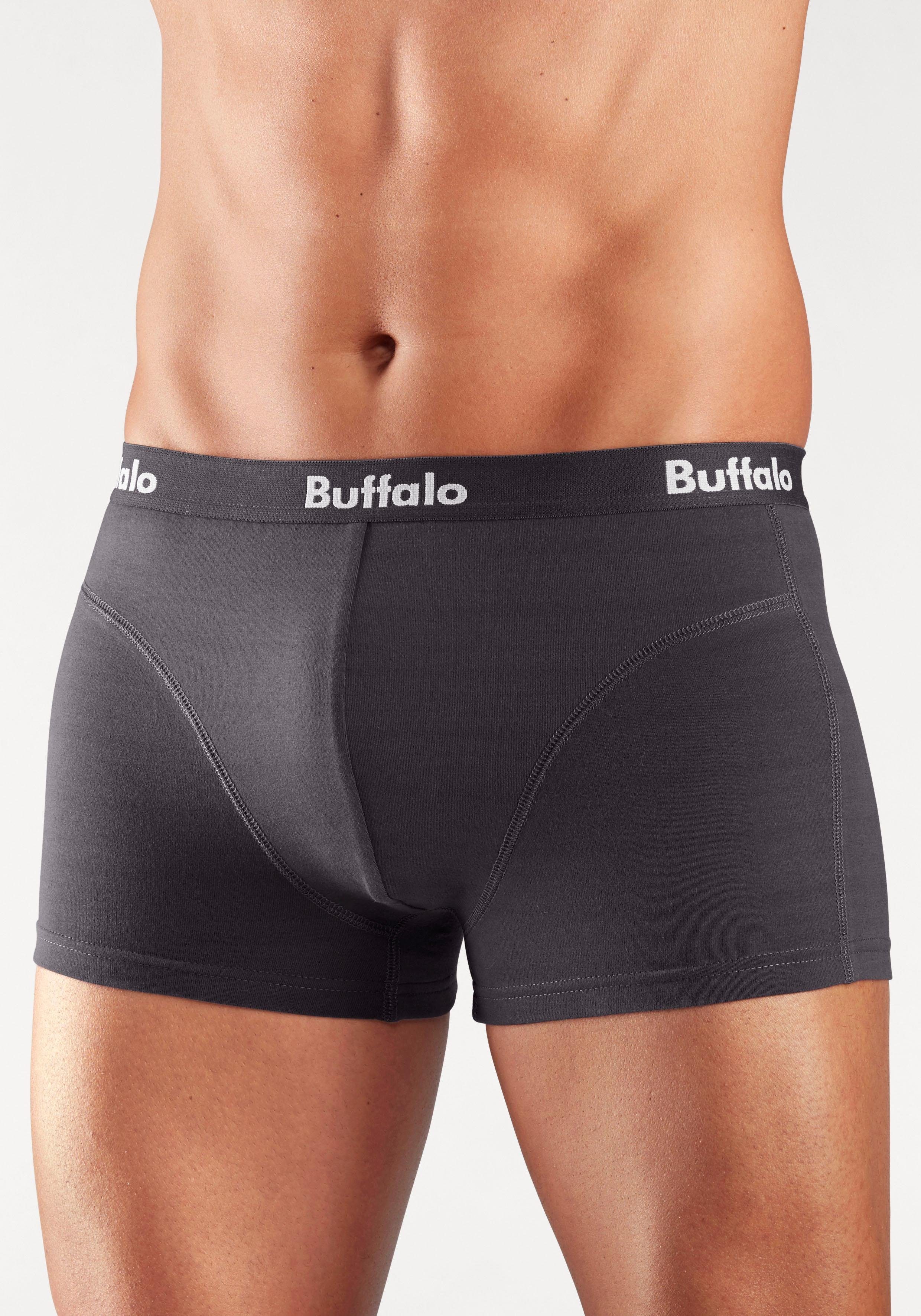 Buffalo Hipster strak zittende boxershorts van katoenmix (set, 3 stuks)