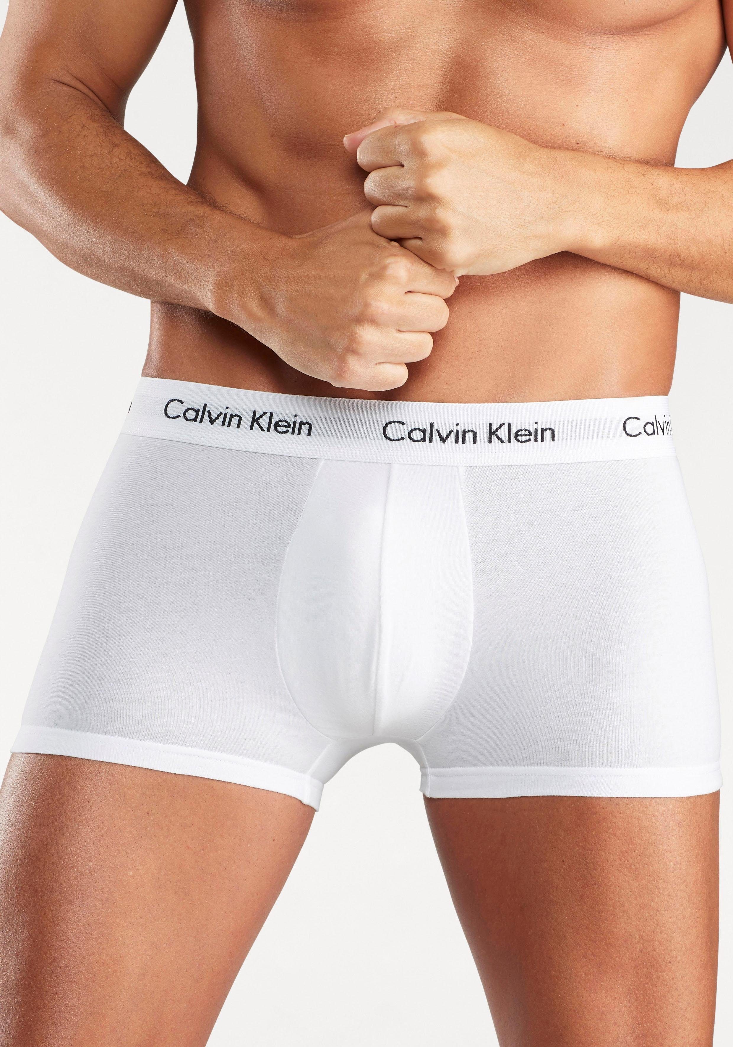 Calvin Klein Hipster met witte weefband (3 stuks)