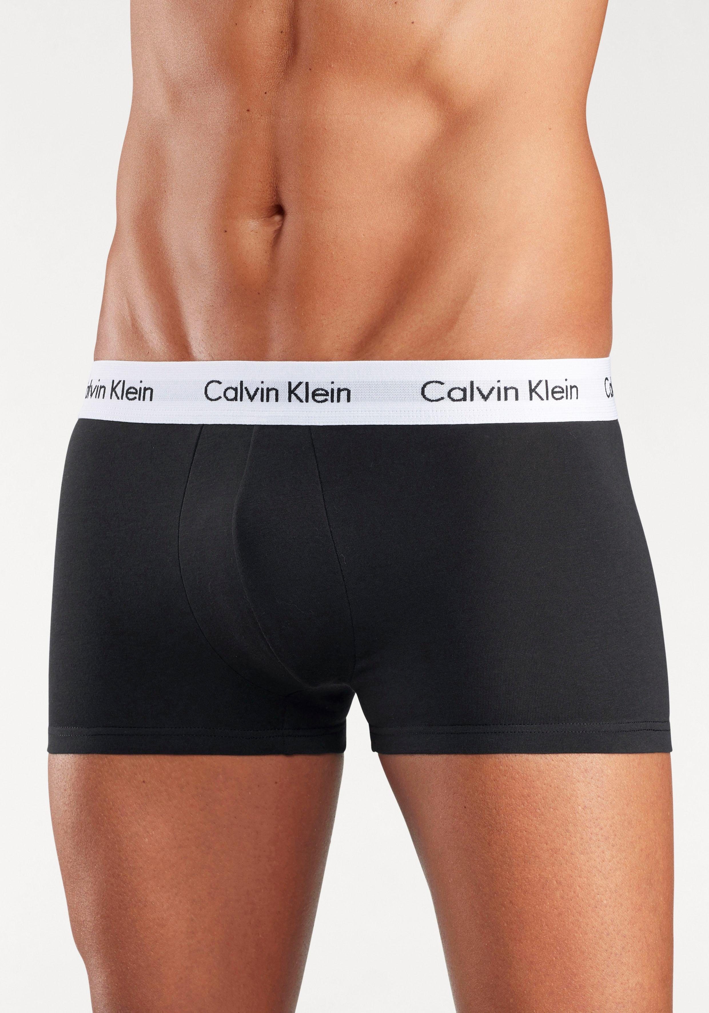 Calvin Klein Hipster met witte weefband (3 stuks)