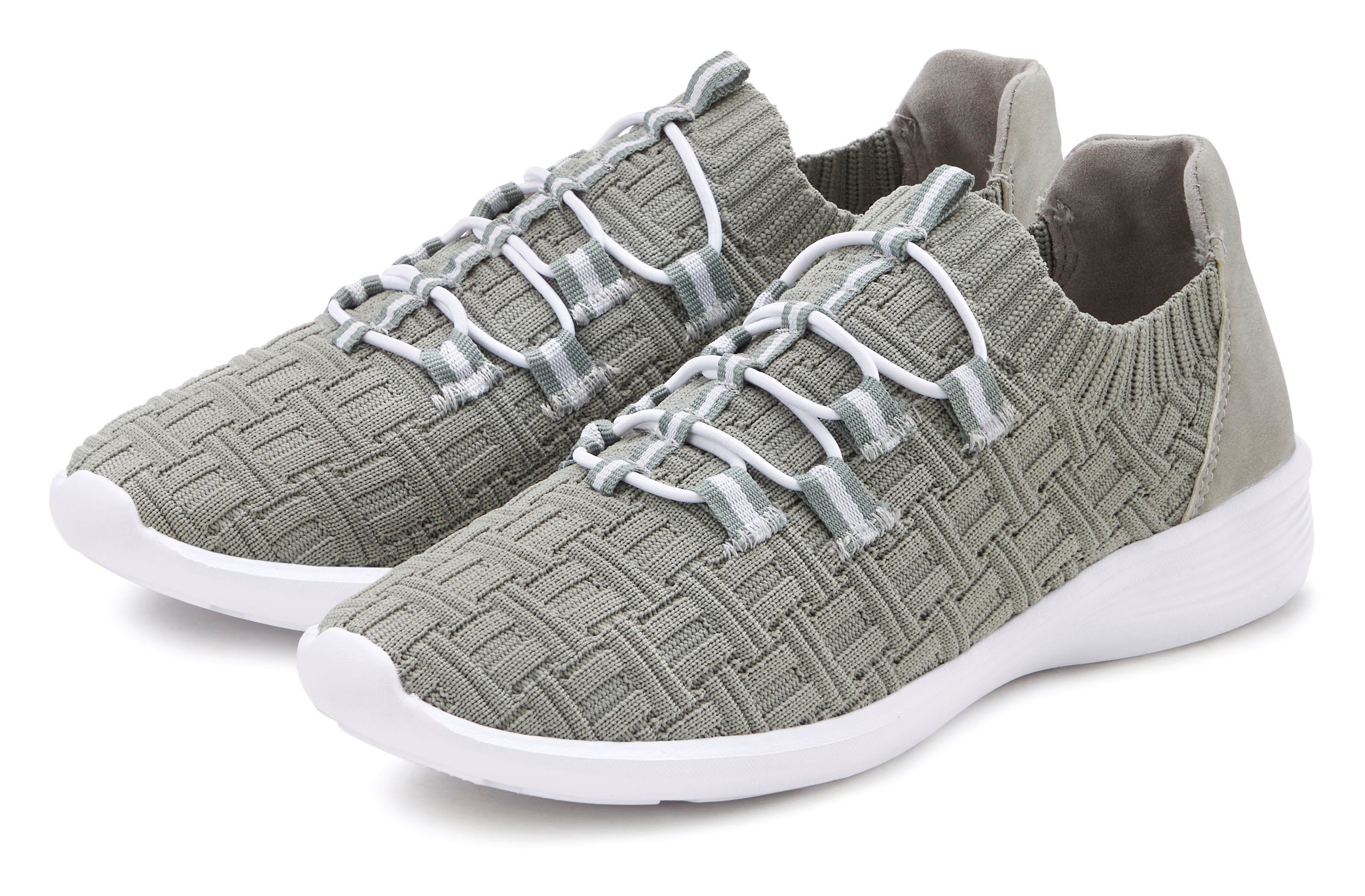 Vivance Sneakers Instappers Slipper, vrijetijdsschoen, lage schoen ultralicht om in te stappen VEGAN