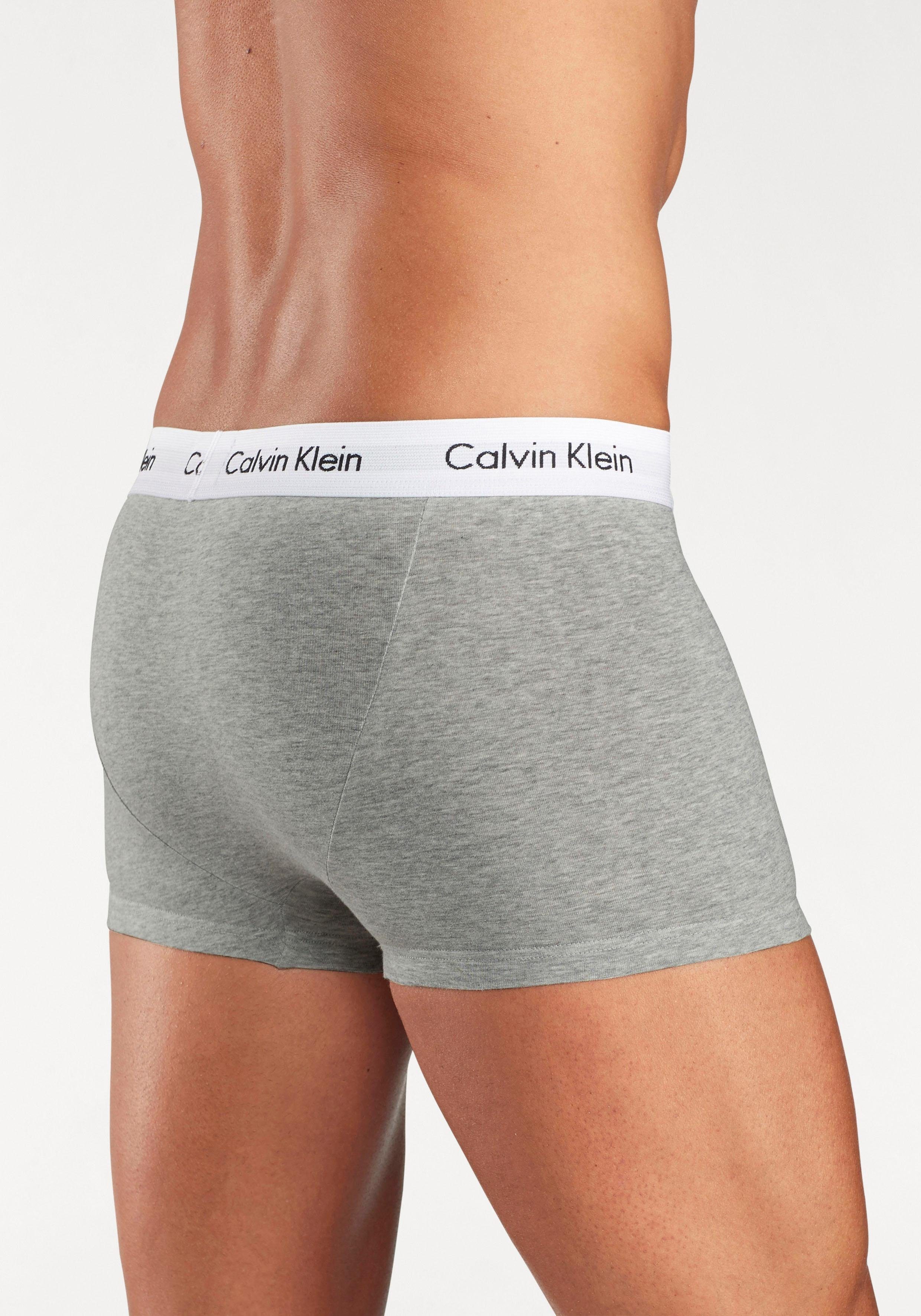 Calvin Klein Hipster met witte weefband (3 stuks)