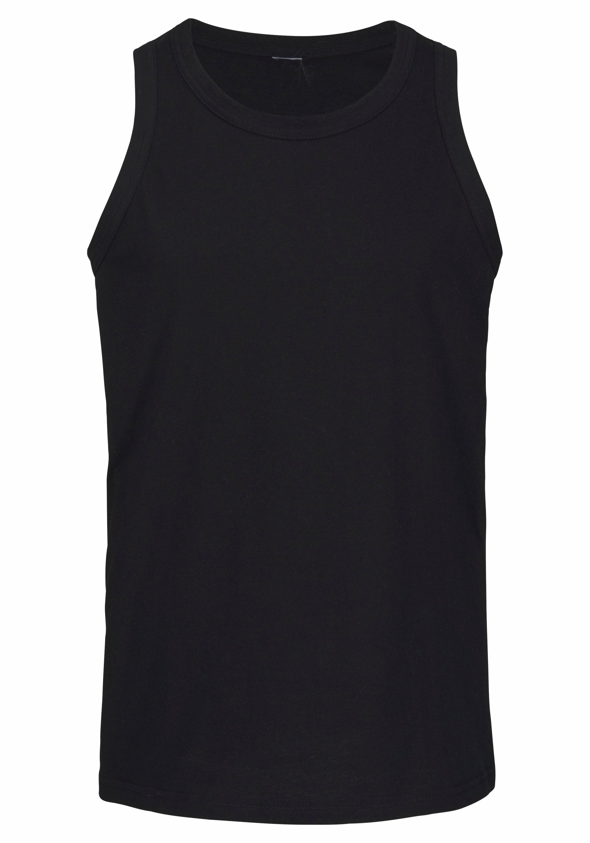 H.I.S Tanktop Onderhemd voor heren met ronde hals van katoen (set, 3-delig)