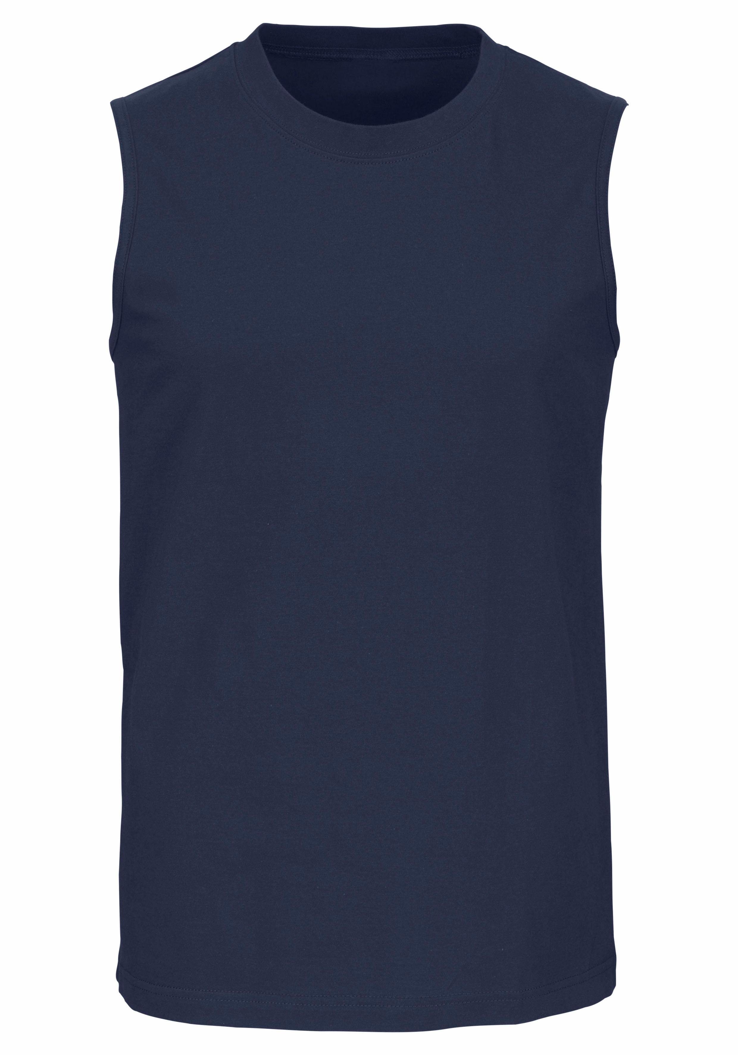 H.I.S Muscle-shirt met een ronde hals (set, 3-delig)
