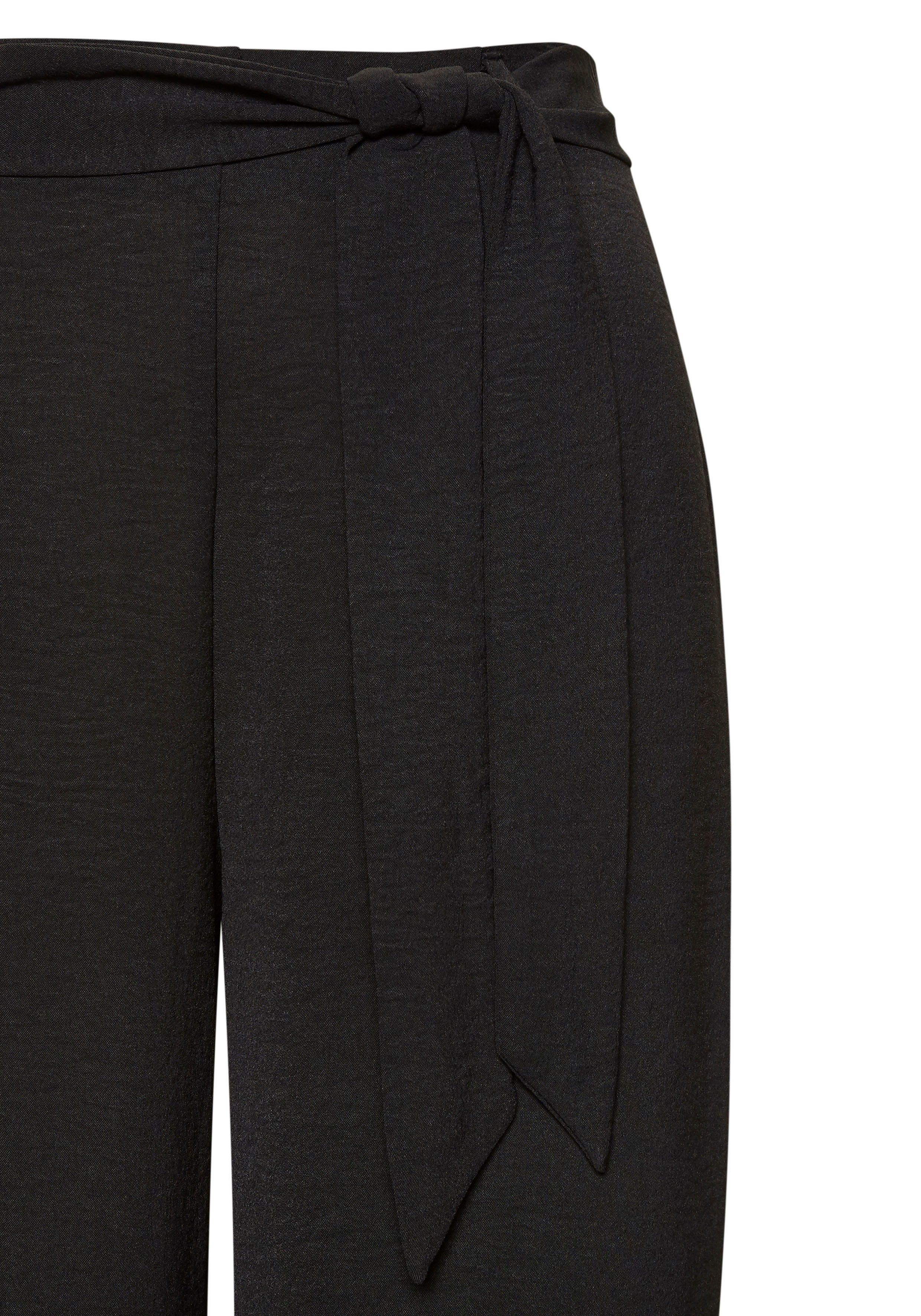 Vivance Comfortbroek met elastische tailleband, zomerbroek, basis (Met riem)