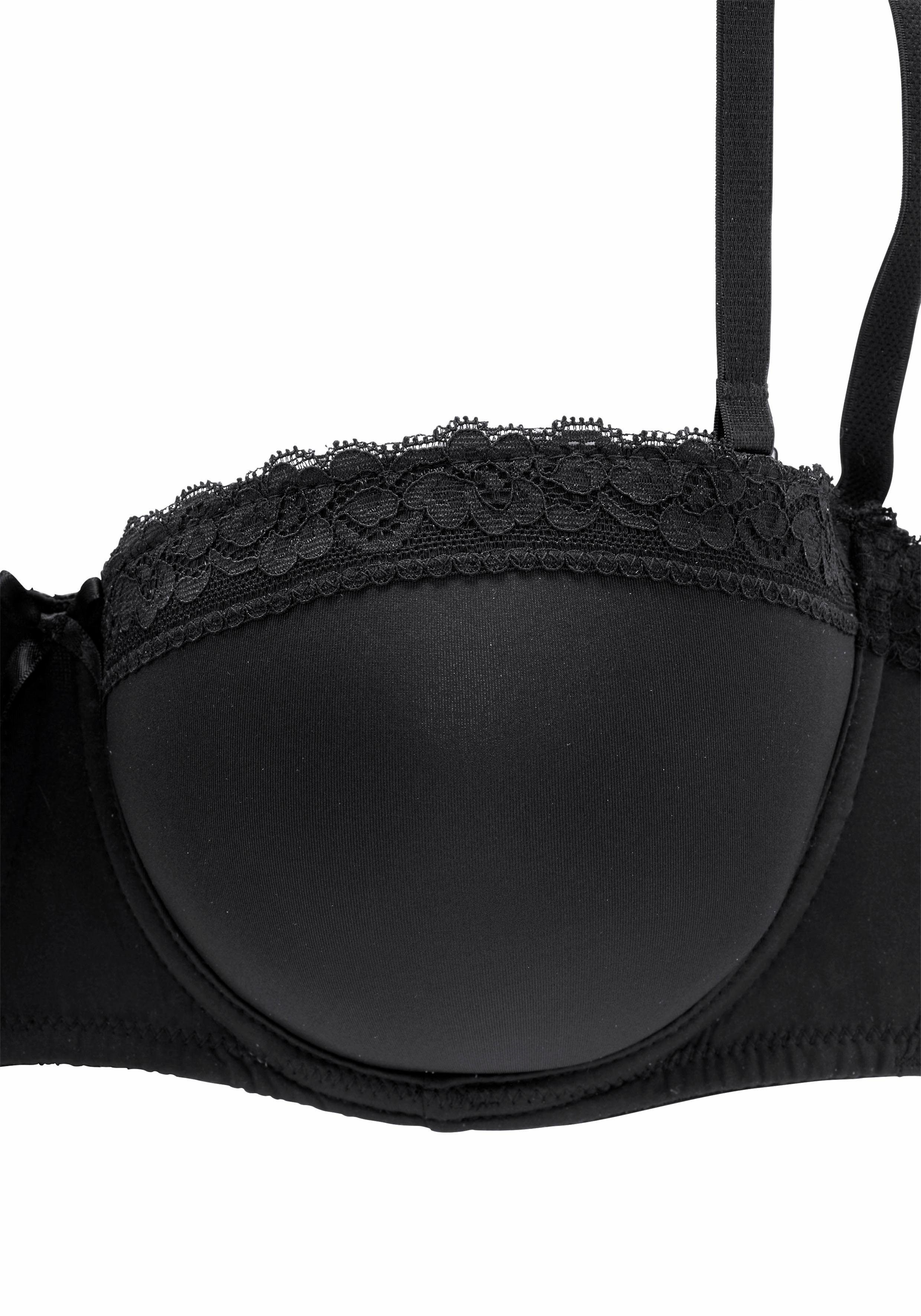 s.Oliver RED LABEL Beachwear Bh met steuncups Everyday Fashion met beugel en afneembare bandjes