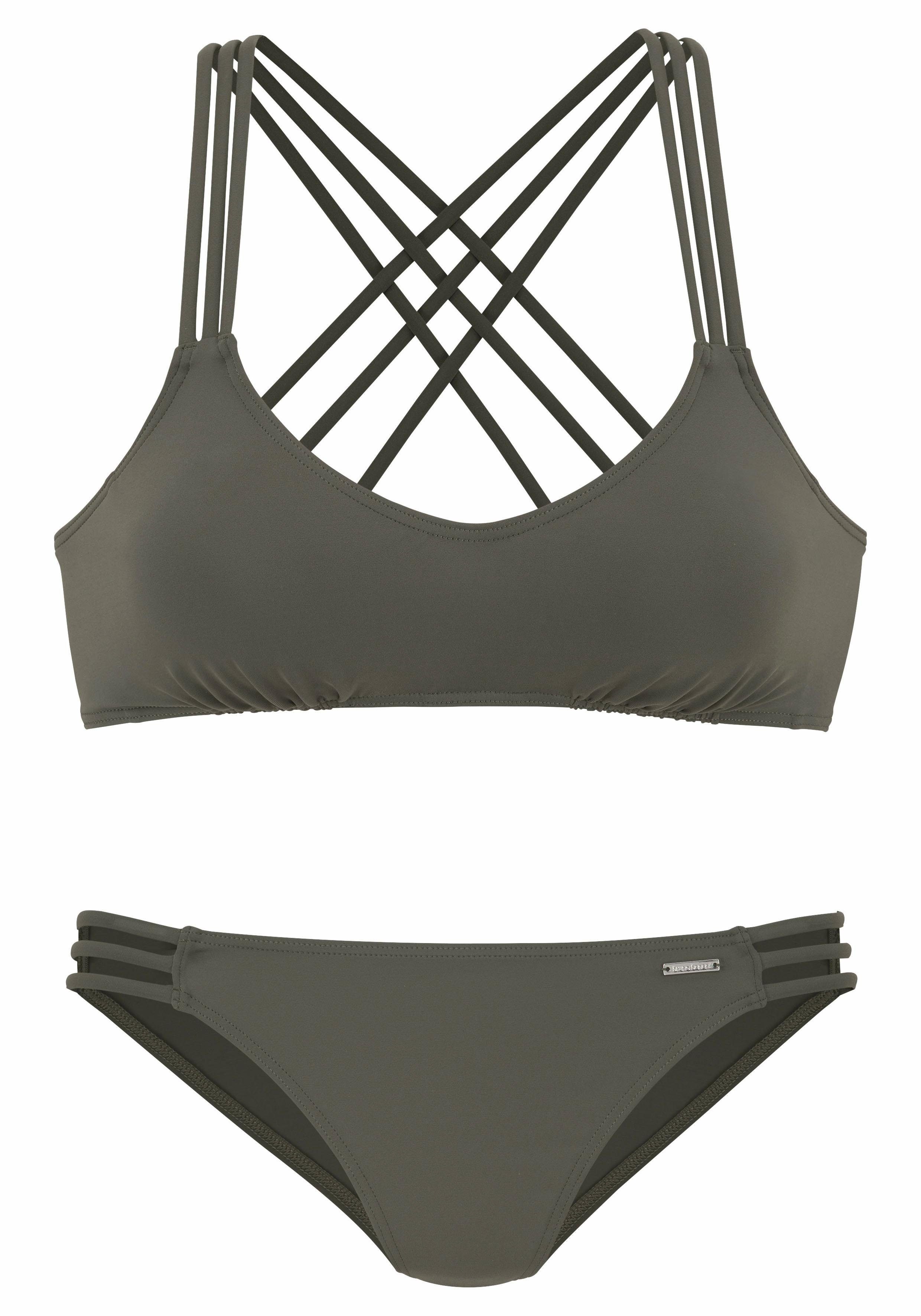 Bruno Banani Bustierbikini met sierbandjes