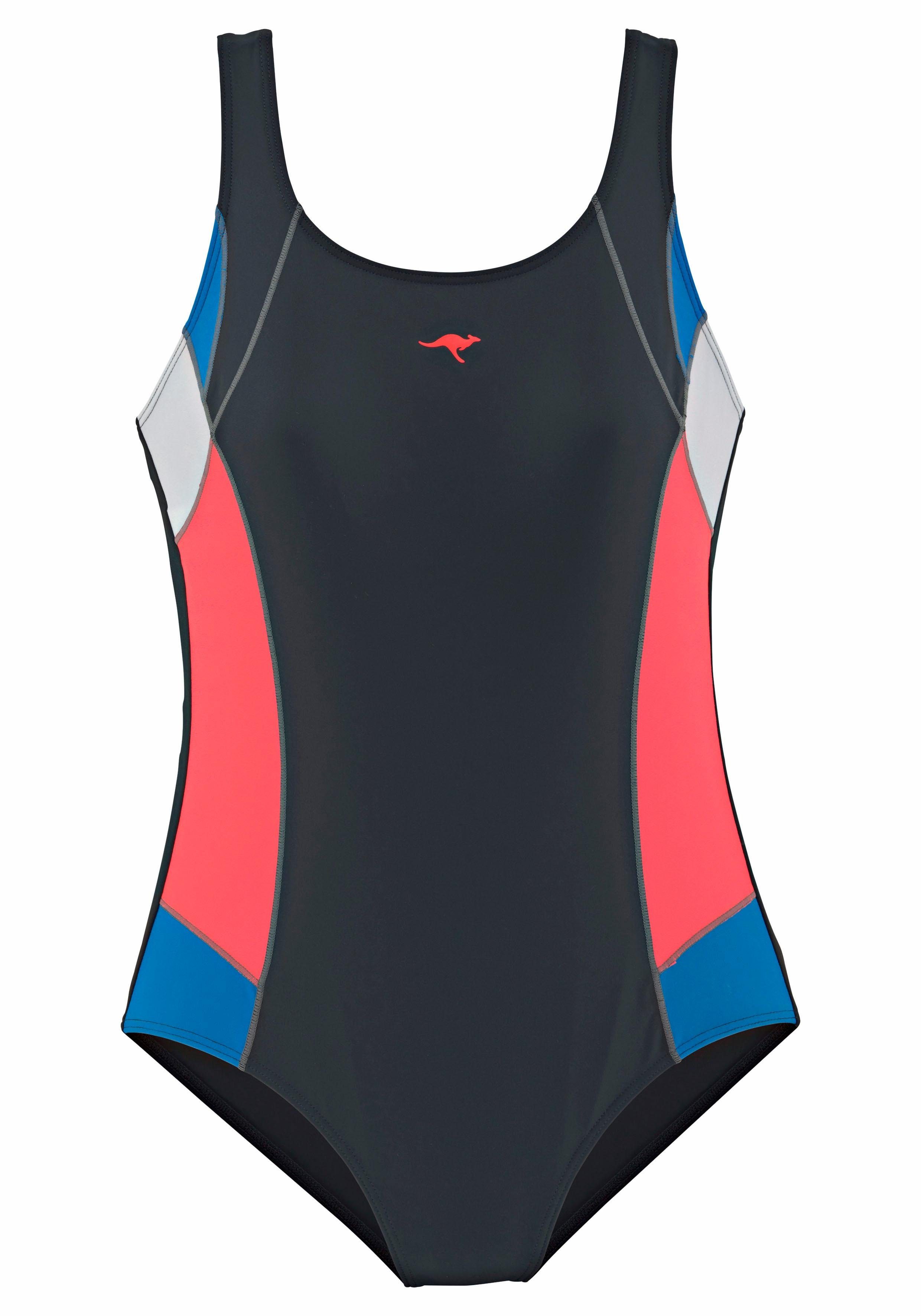 KangaROOS Badpak in een sportief design en met een modellerend effect