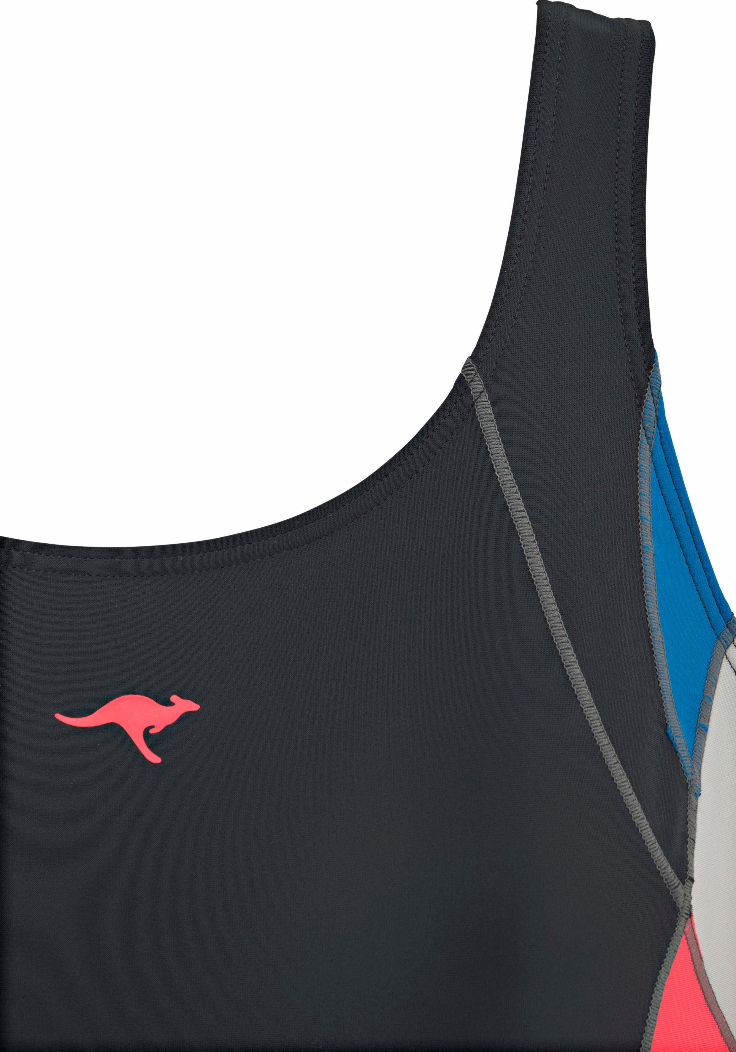 KangaROOS Badpak in een sportief design en met een modellerend effect