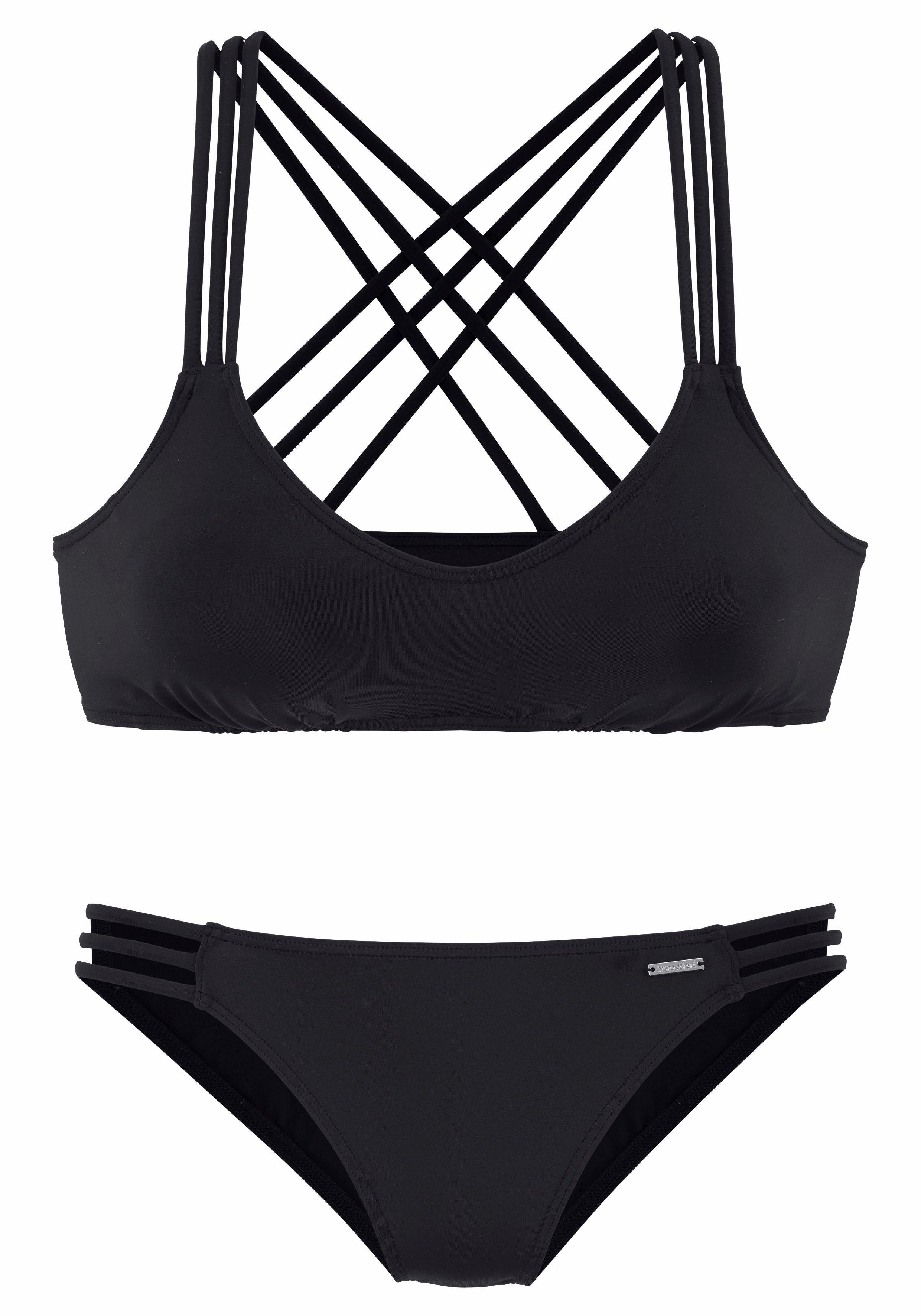 Bruno Banani Bustierbikini met sierbandjes