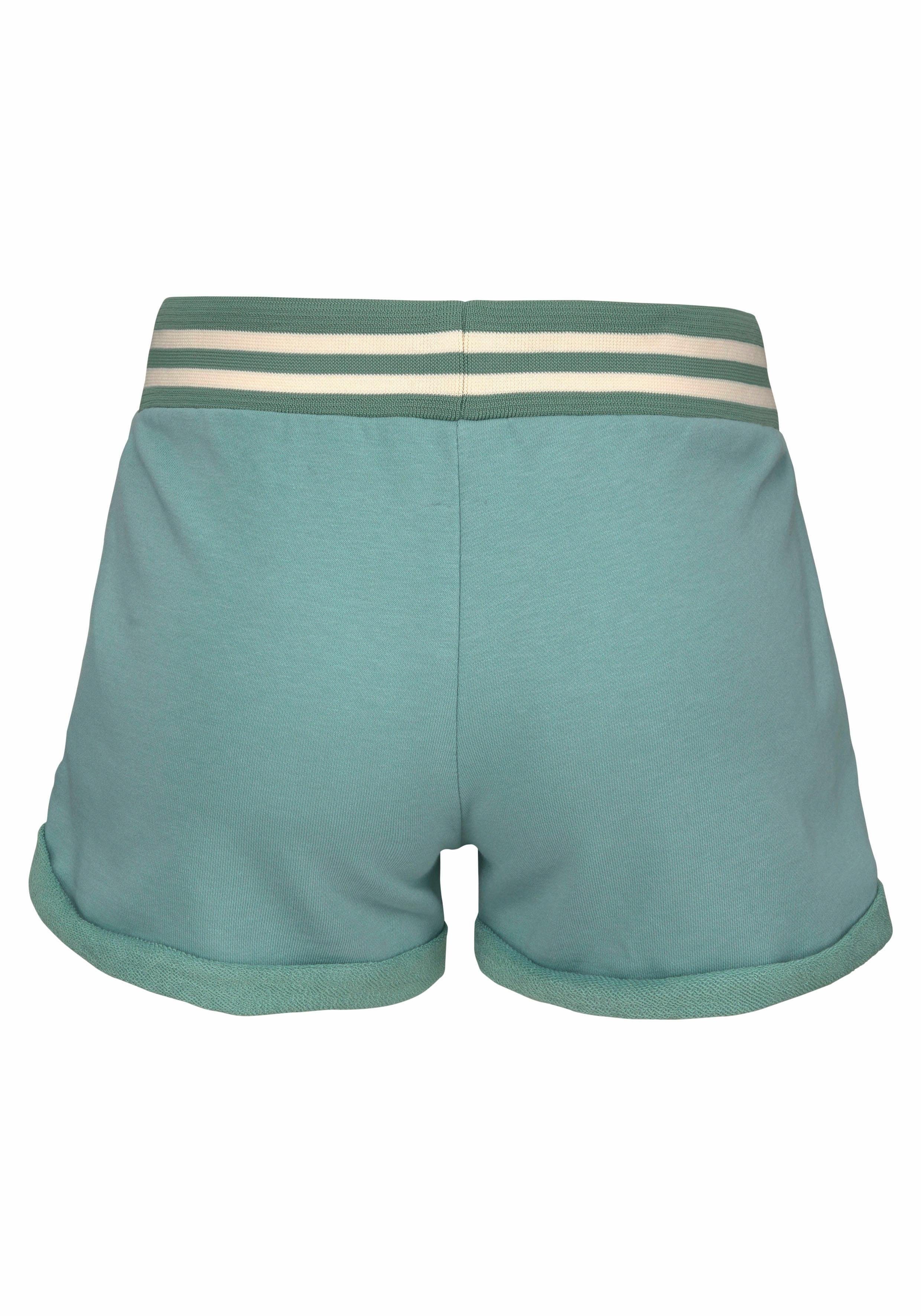 Bench. Relaxshorts met gestreepte tailleband, loungewear, loungepak