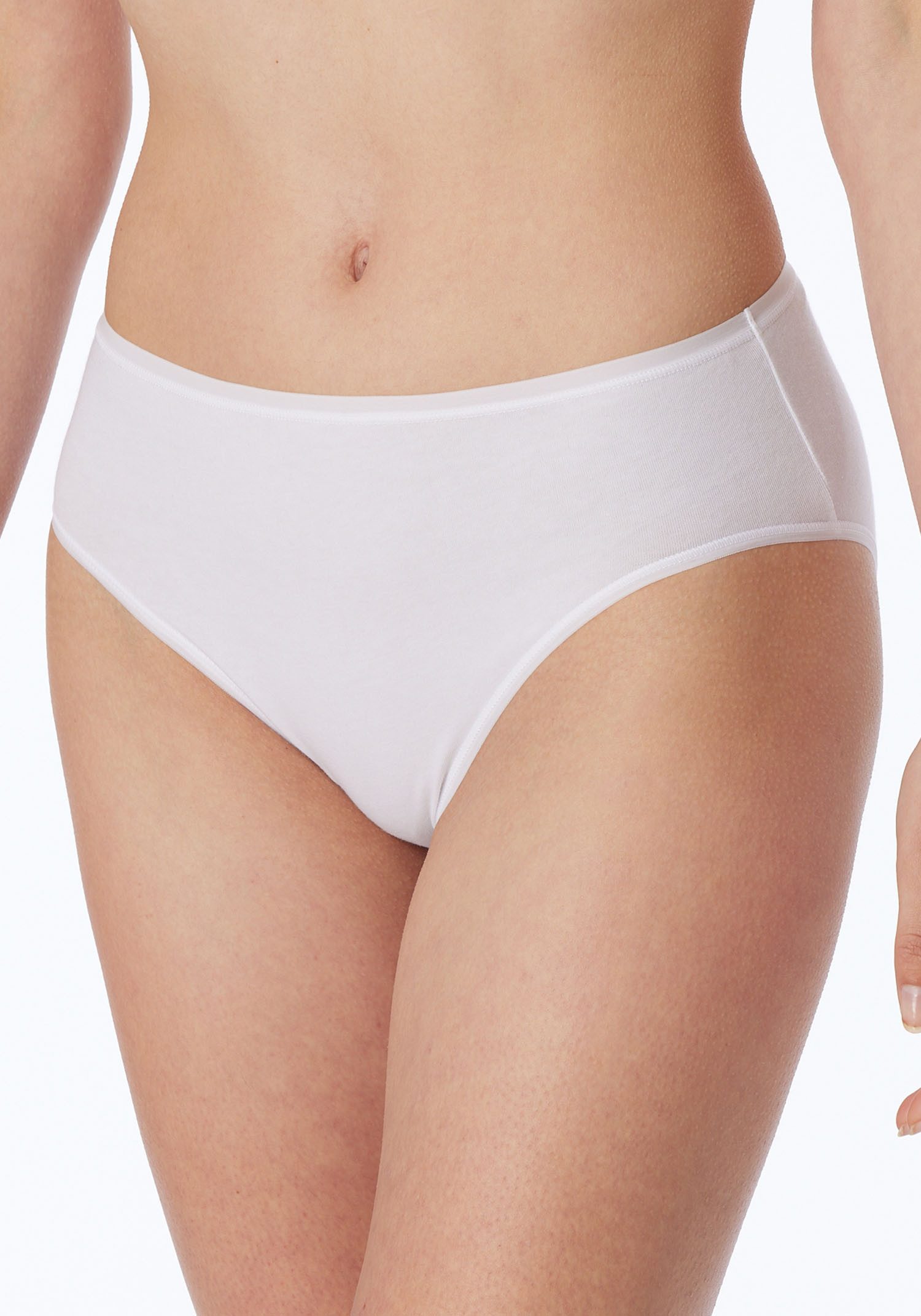 Schiesser Bikinibroekje Cotton Essentials met een perfecte pasvorm (3 stuks)