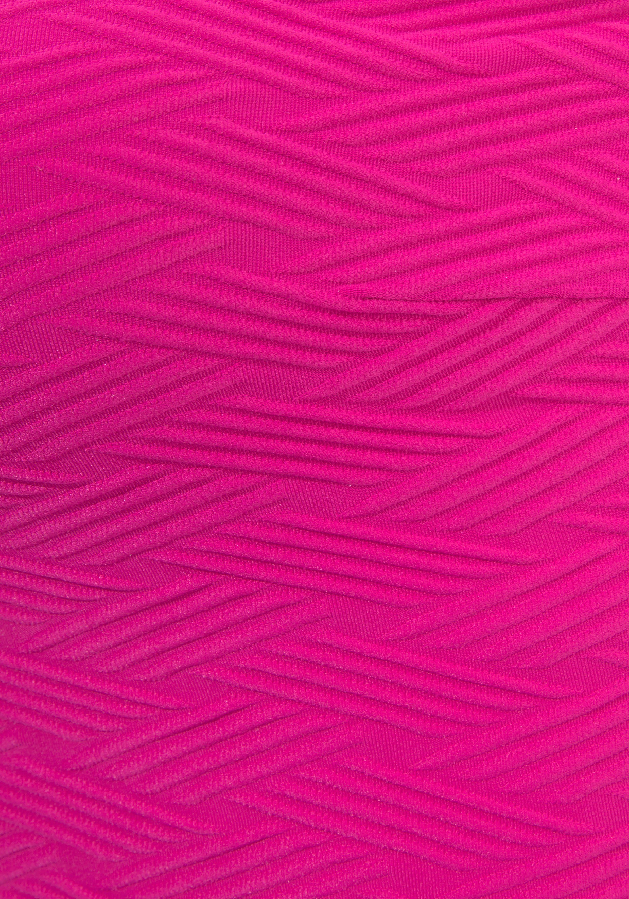 Sunseeker Crop-bikinitop Loretta met structuurpatroon
