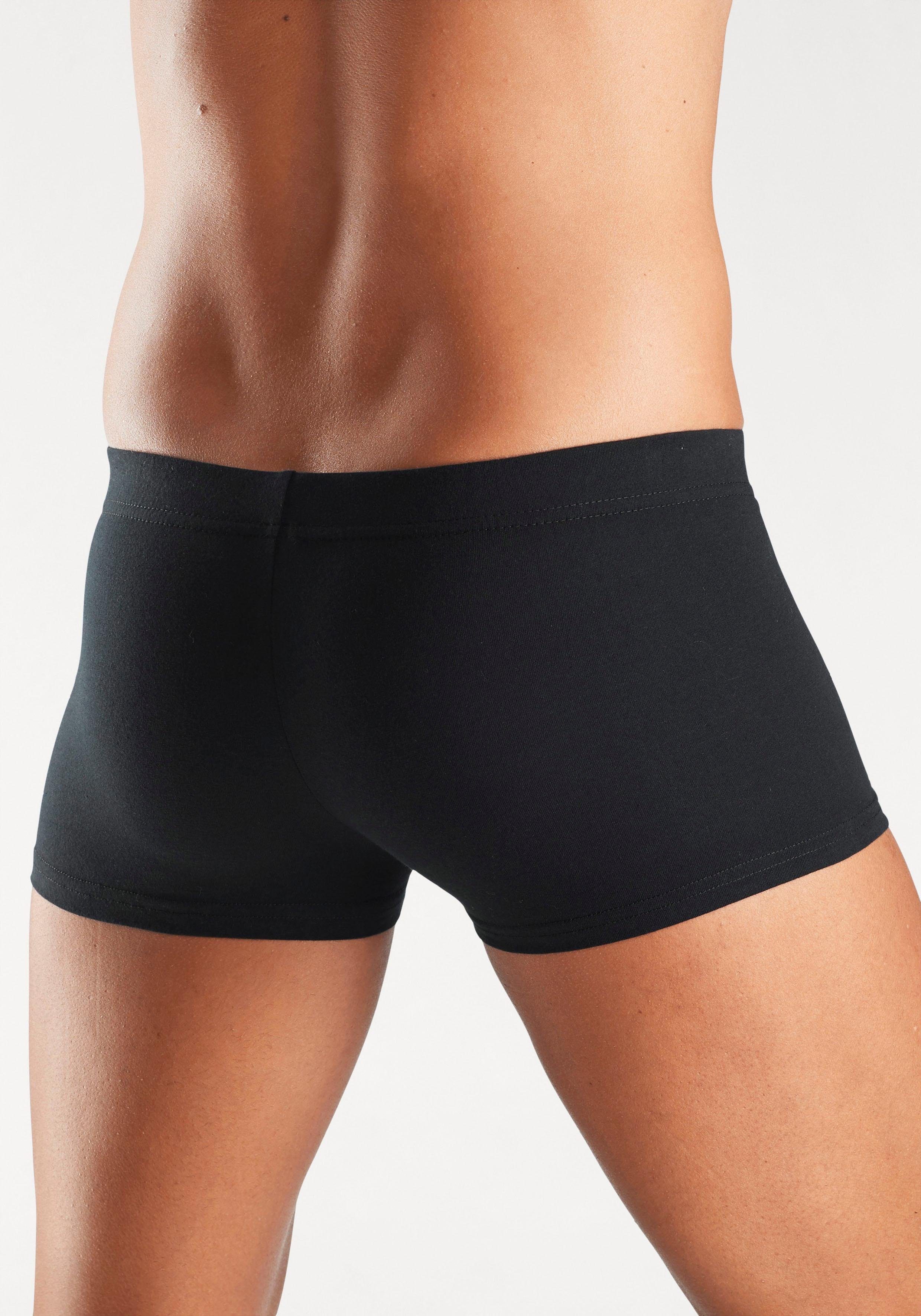 H.I.S Hipster strak zittende boxershorts van katoenstretch (set, 5 stuks)