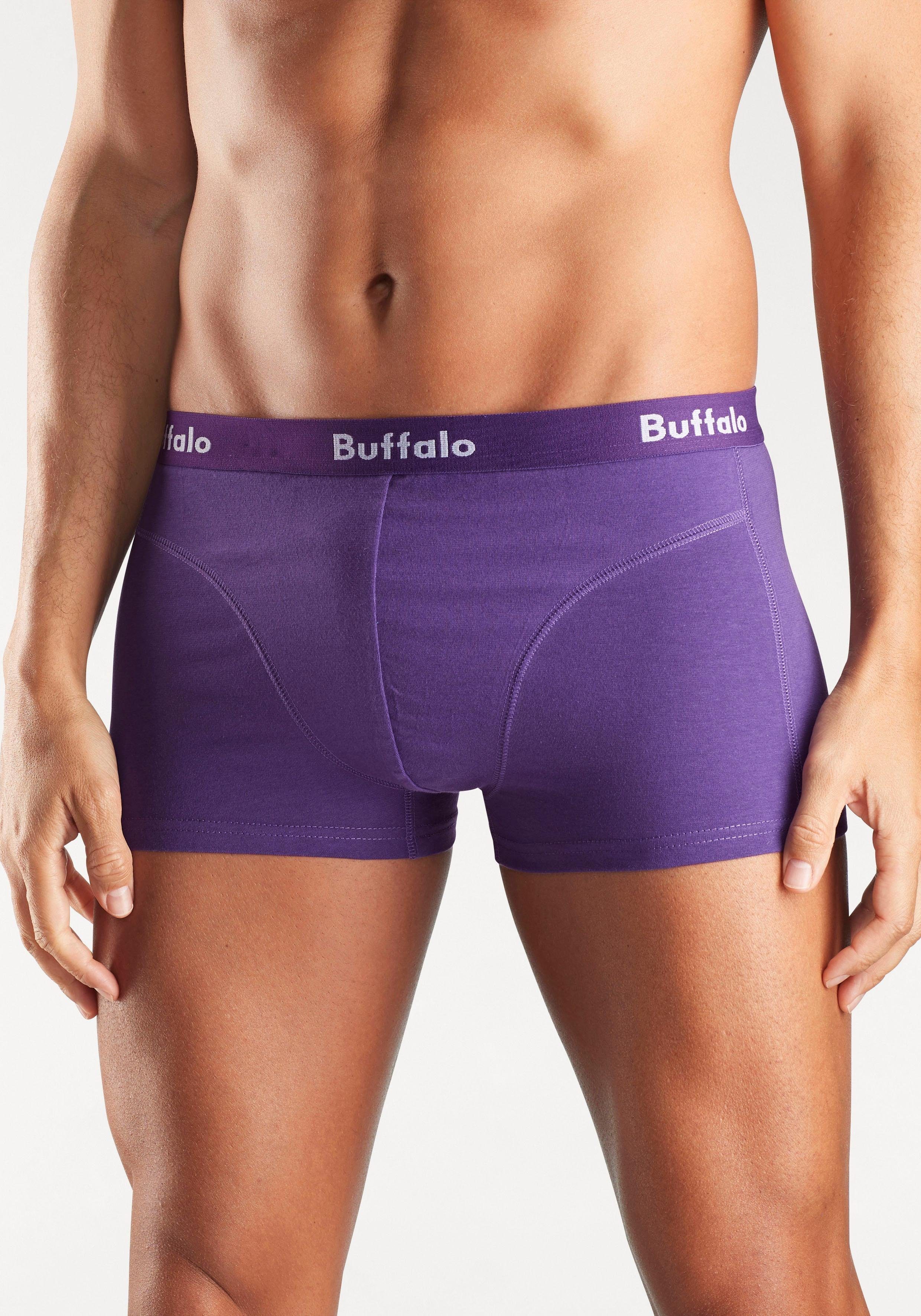 Buffalo Hipster strak zittende boxershorts van katoenmix (set, 3 stuks)