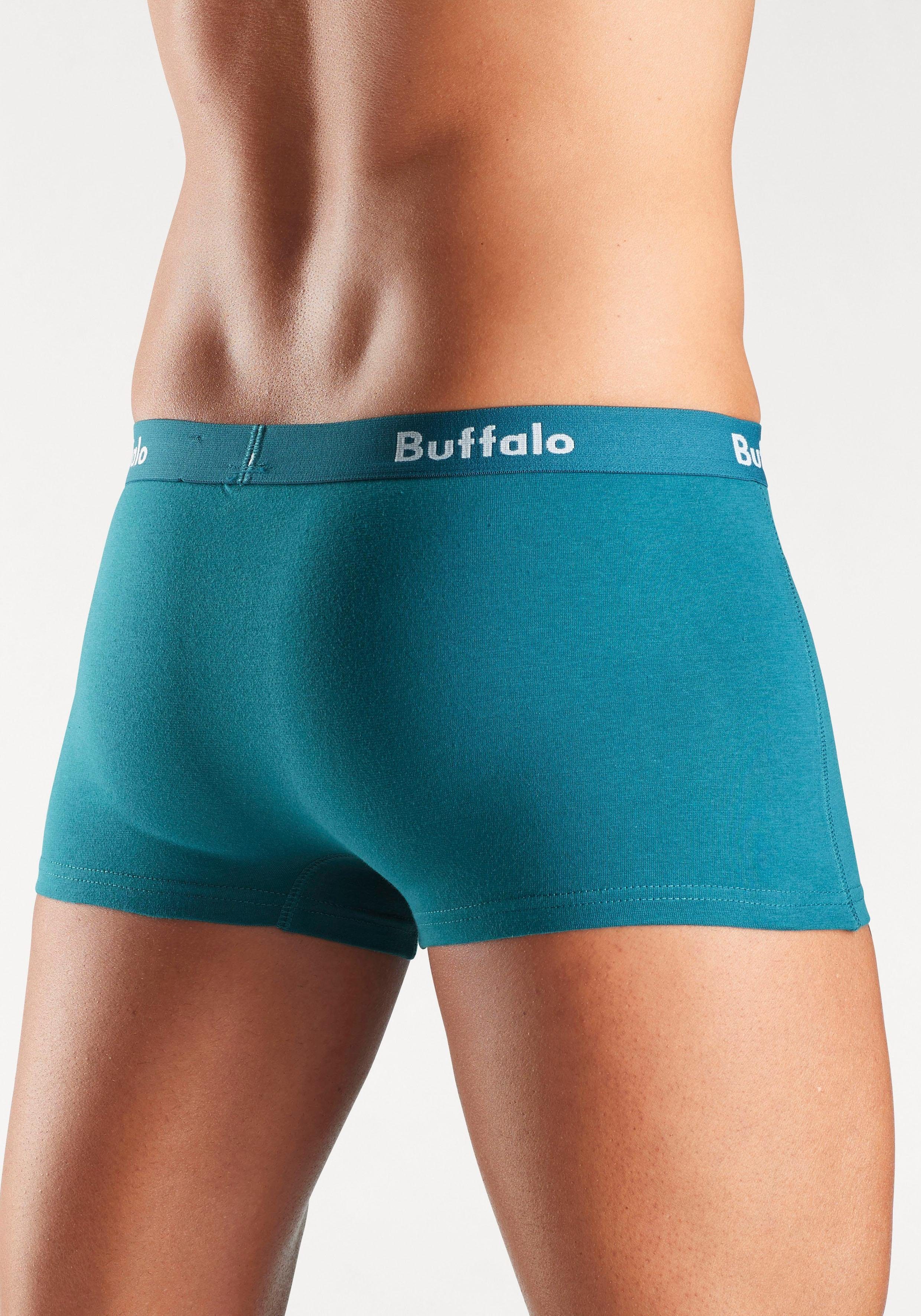 Buffalo Hipster strak zittende boxershorts van katoenmix (set, 3 stuks)