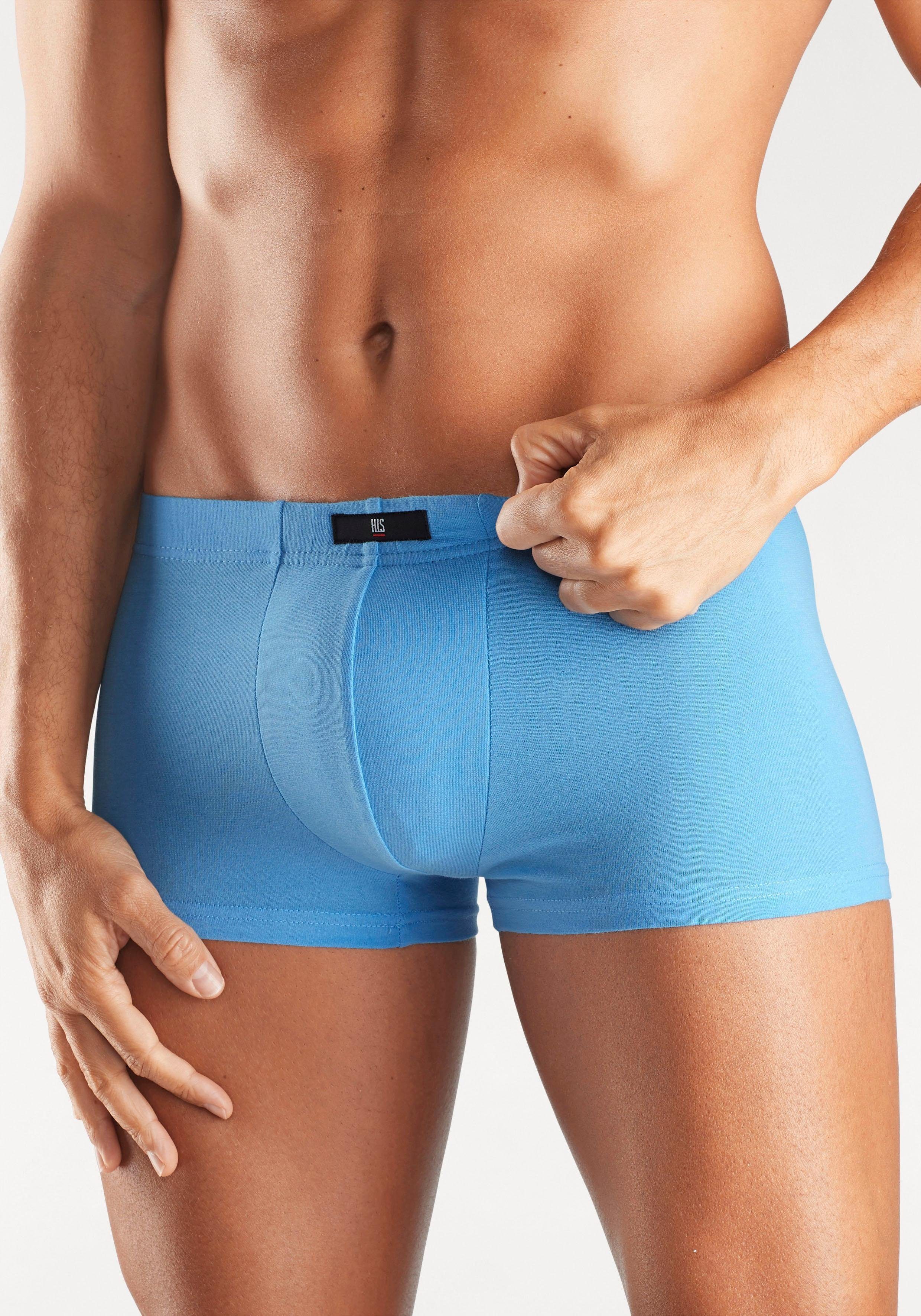 H.I.S Hipster strak zittende boxershorts van katoenstretch (set, 5 stuks)