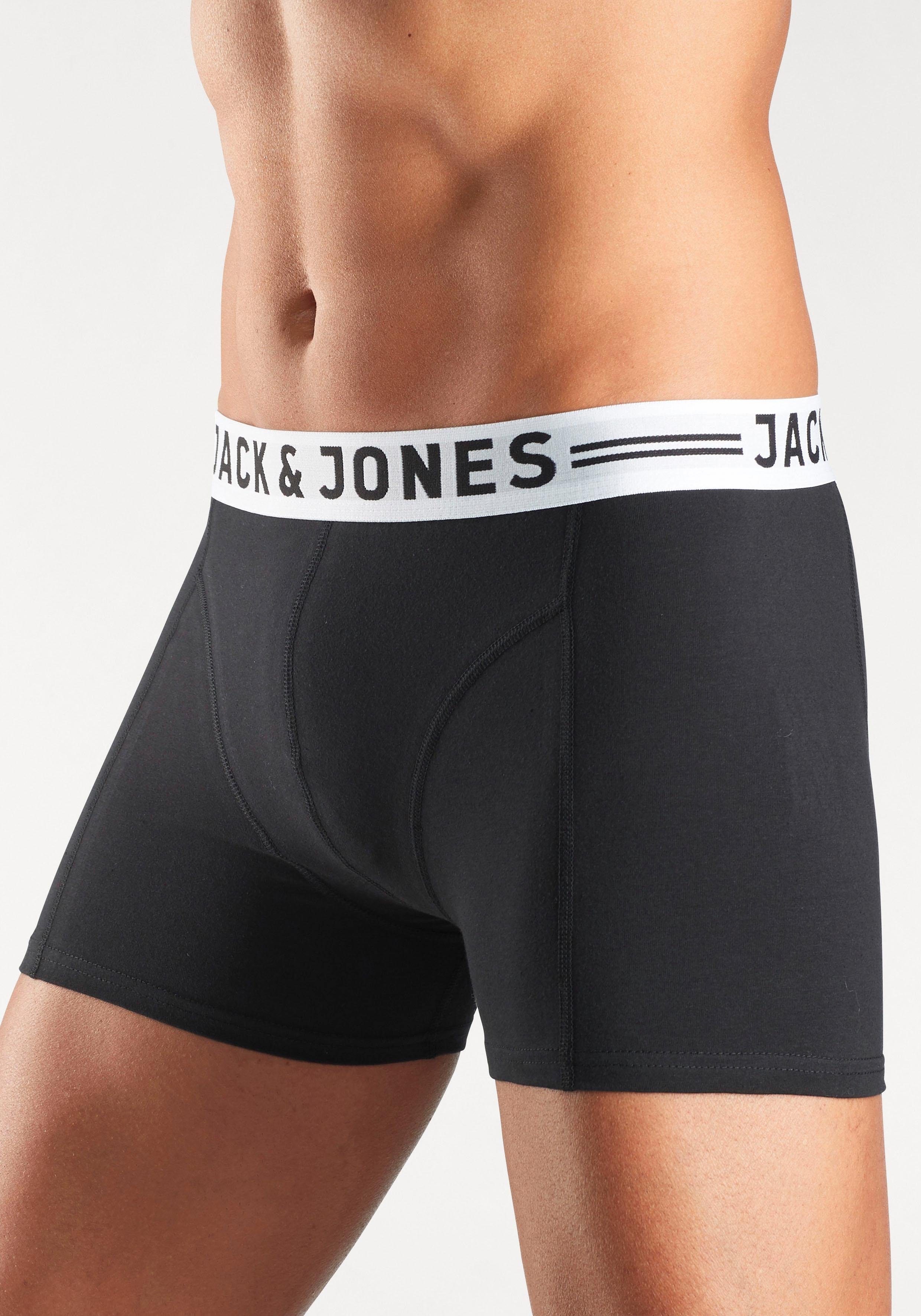 Jack & Jones Boxershort Sense Trunks (set, 3 stuks)