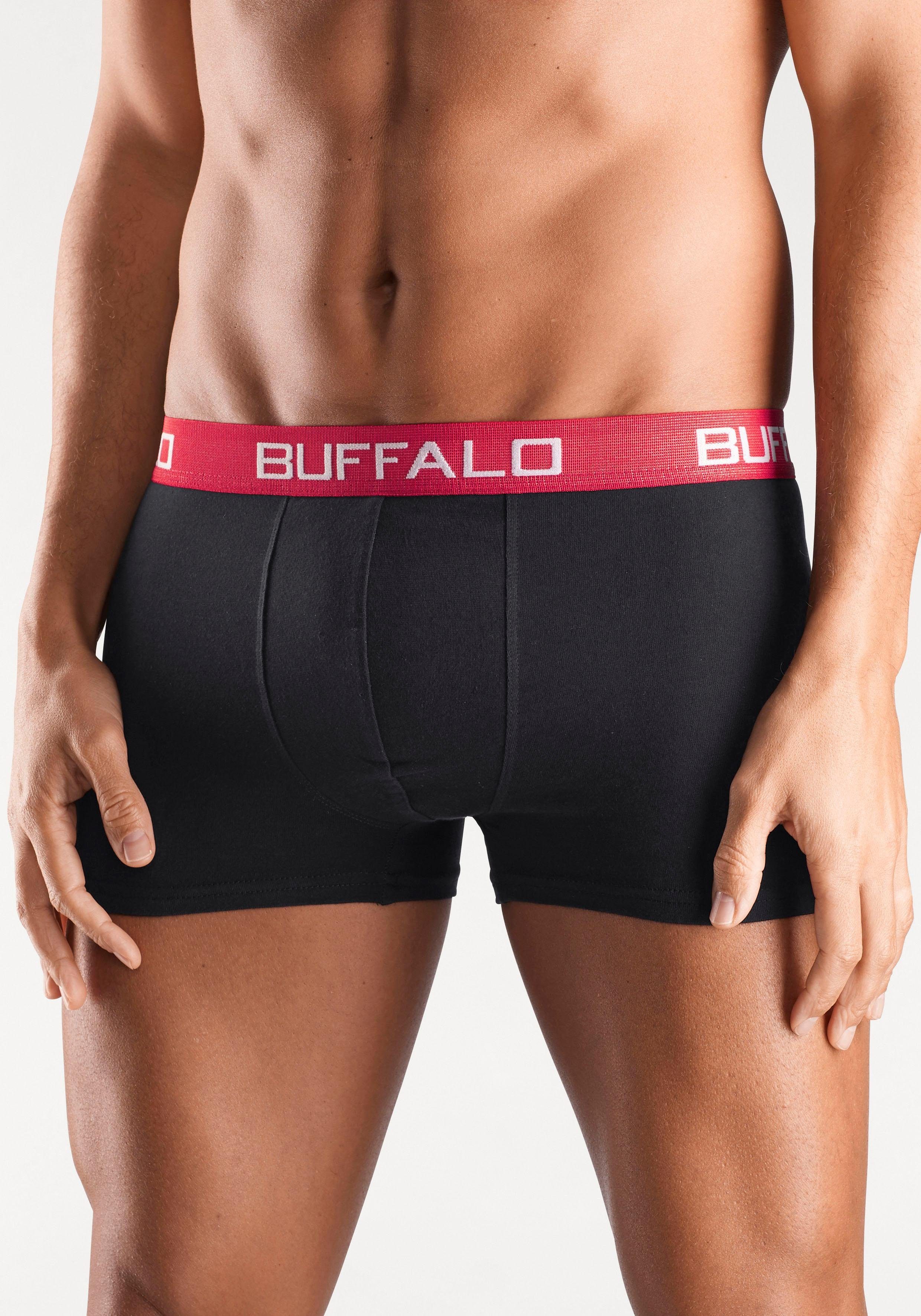 Buffalo Boxershort voor heren (set, 4 stuks) heren maat L zwart