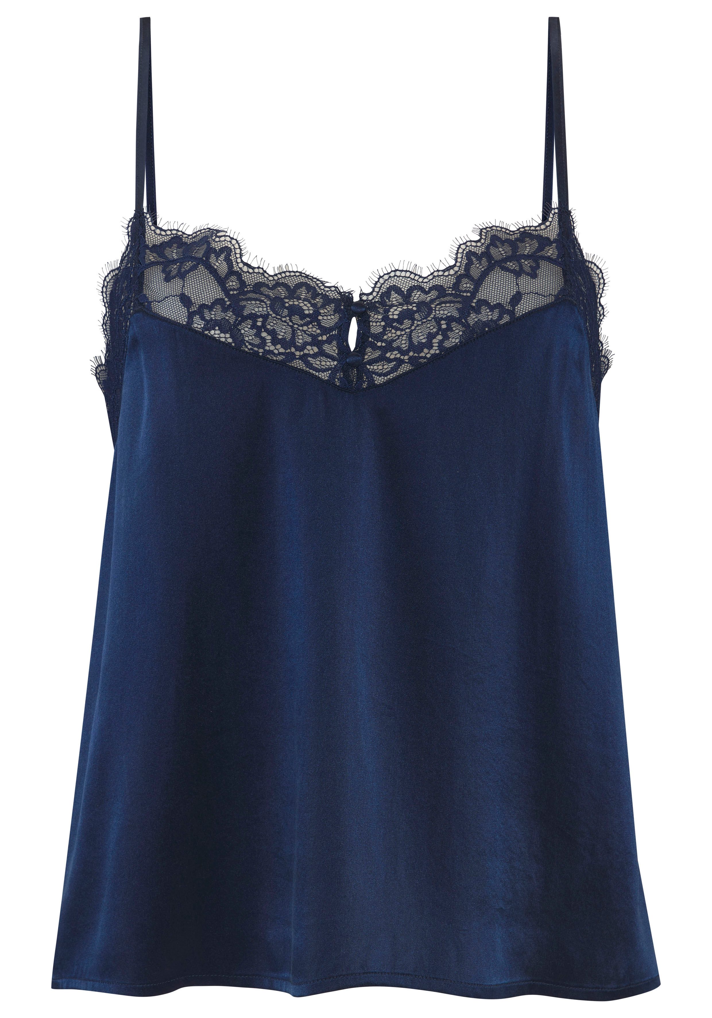 Lascana Kanten top Alana uit hoogwaardige kwaliteit met een hoog zijdepercentage, lingerie