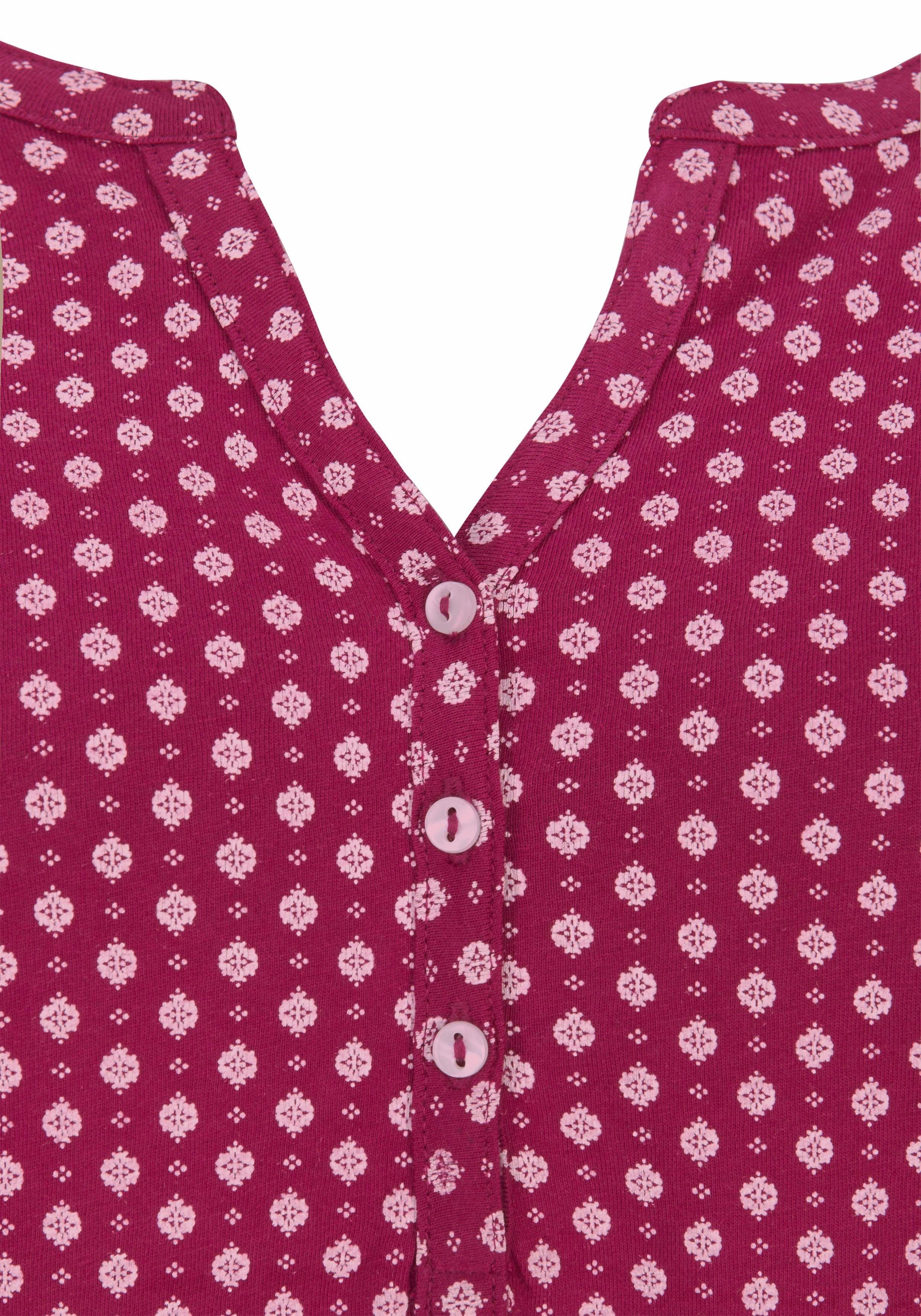 Lascana Shirt Met knoopsluiting van onderhoudsvriendelijke kwaliteit met viscose