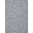 arizona nachthemd met raglanmouwen grijs