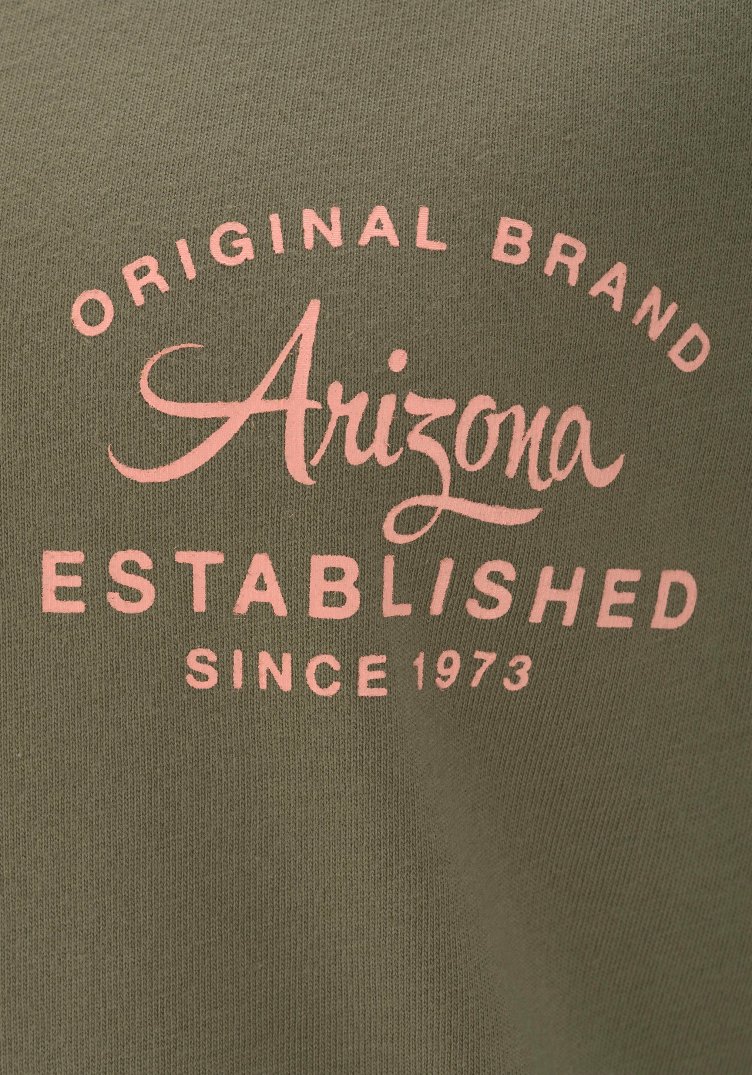 Arizona Nachthemd met raglanmouwen in contrastkleur