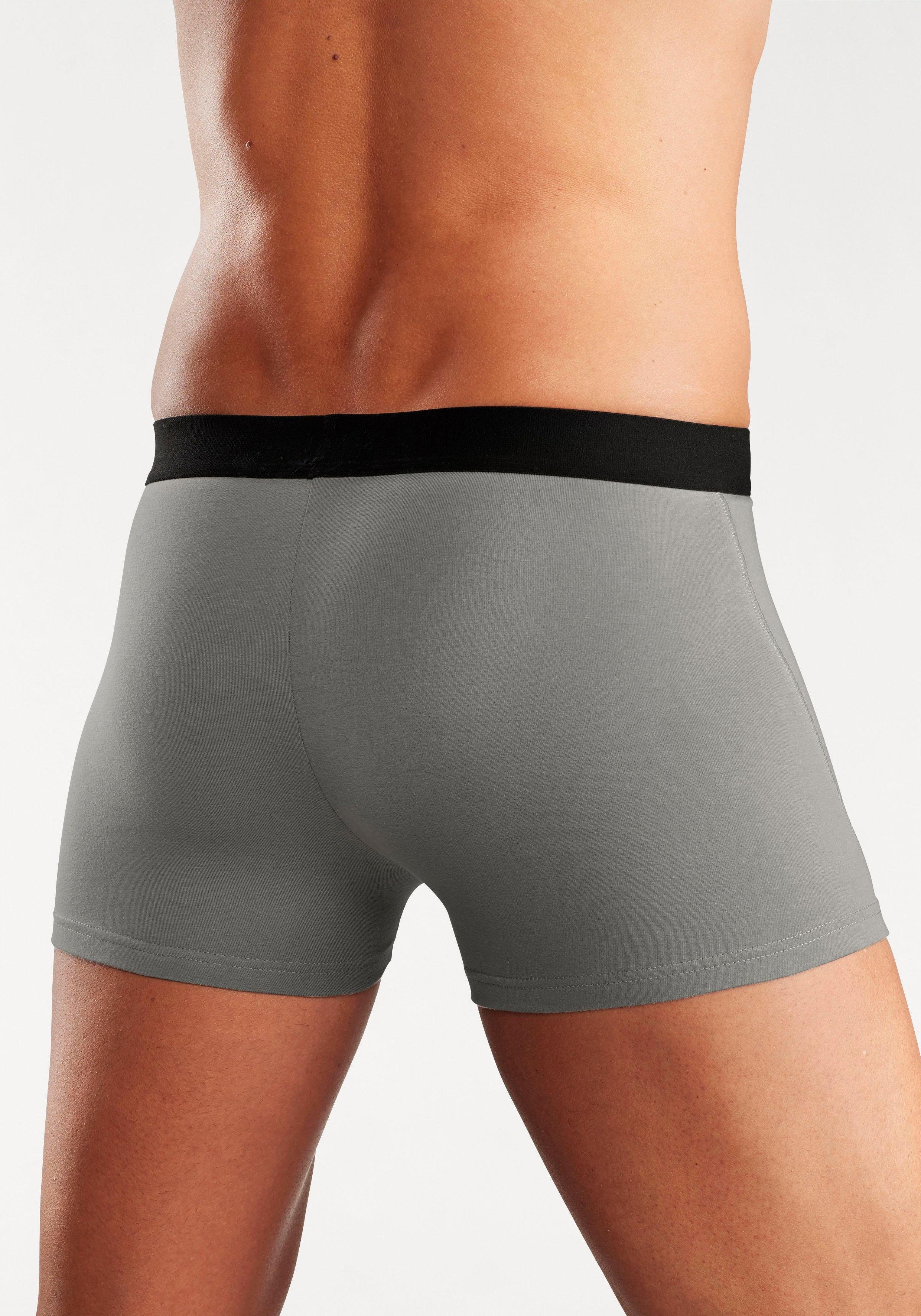 Bruno Banani Boxershort voor heren met gekleurd merkopschrift bij de boord (set, 4 stuks)